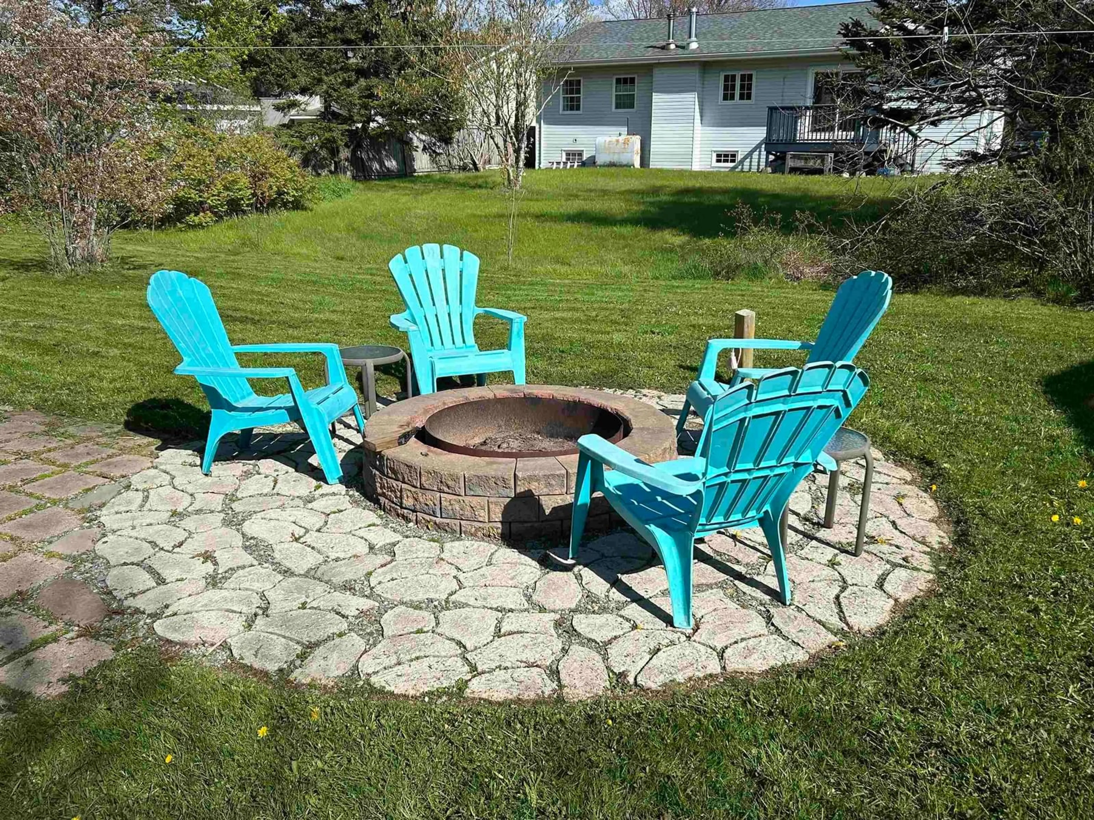 Patio, water/lake/river/ocean view for 44 Napean St, Port Hawkesbury Nova Scotia B9A 2E3