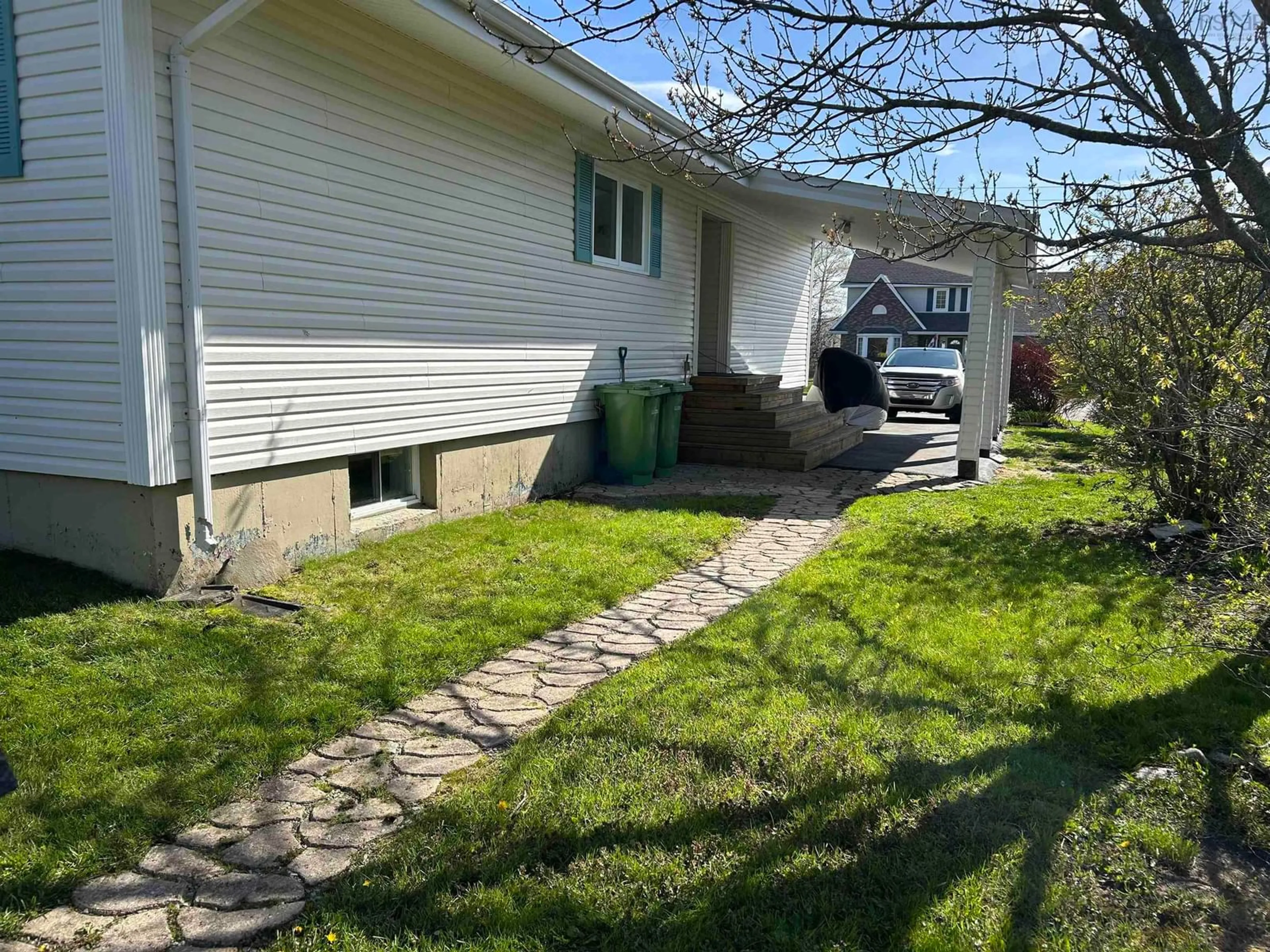 Home with vinyl exterior material, street for 44 Napean St, Port Hawkesbury Nova Scotia B9A 2E3