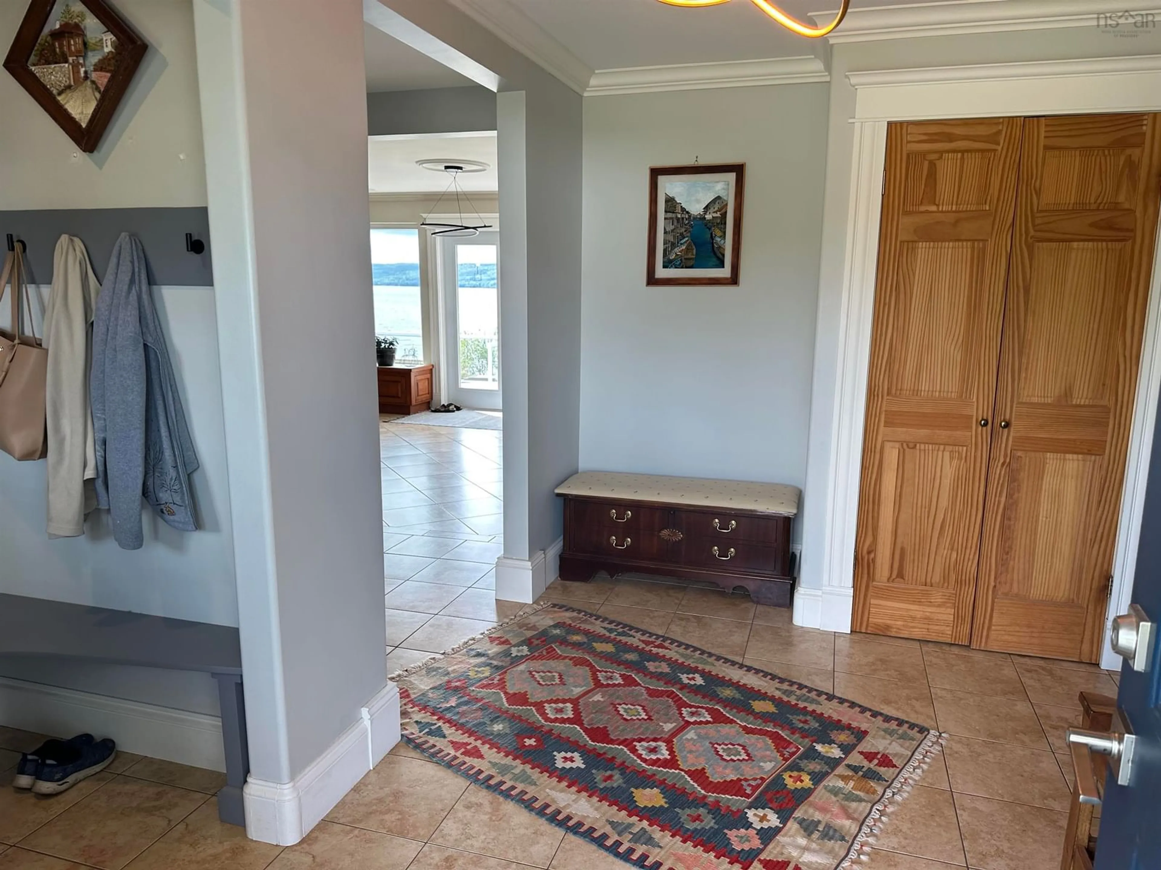 Indoor foyer for 45 Embree Island Rd, Port Hawkesbury Nova Scotia B9A 2E3