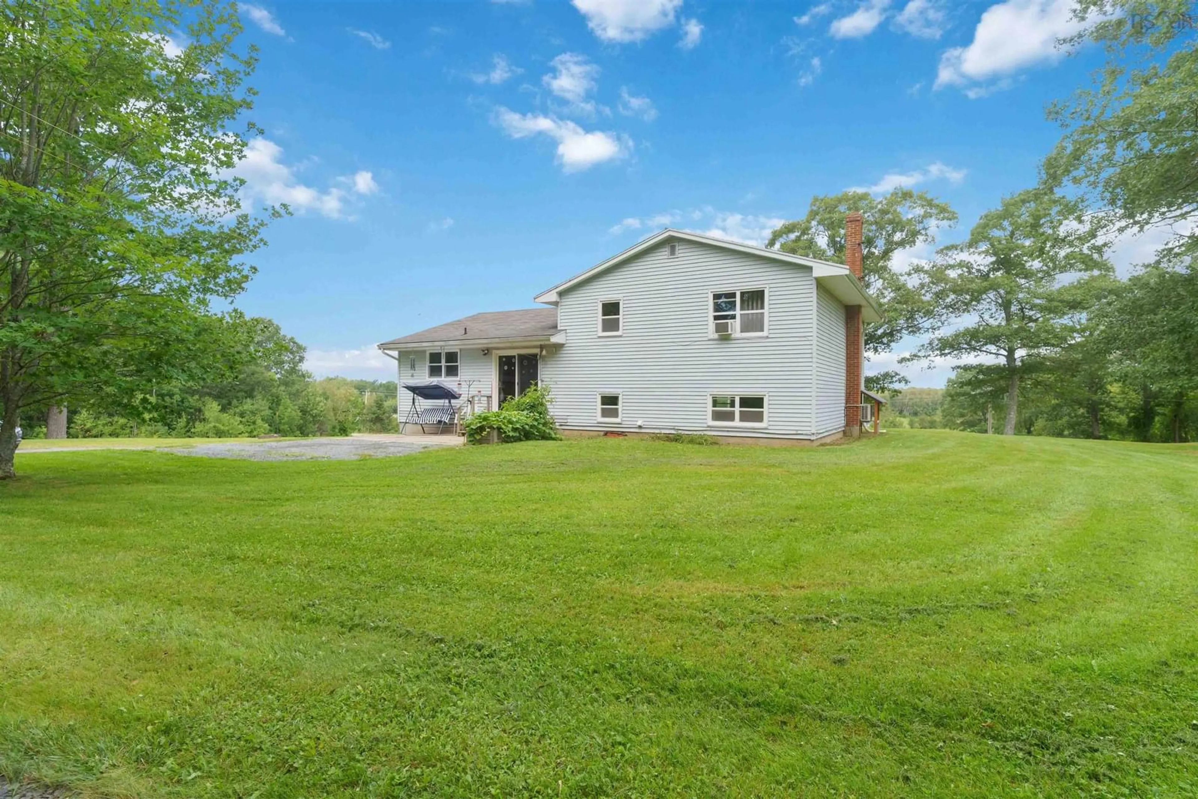 A pic from outside/outdoor area/front of a property/back of a property/a pic from drone, water/lake/river/ocean view for 202 Windsor Back Road, Martock Nova Scotia B0N 2T0