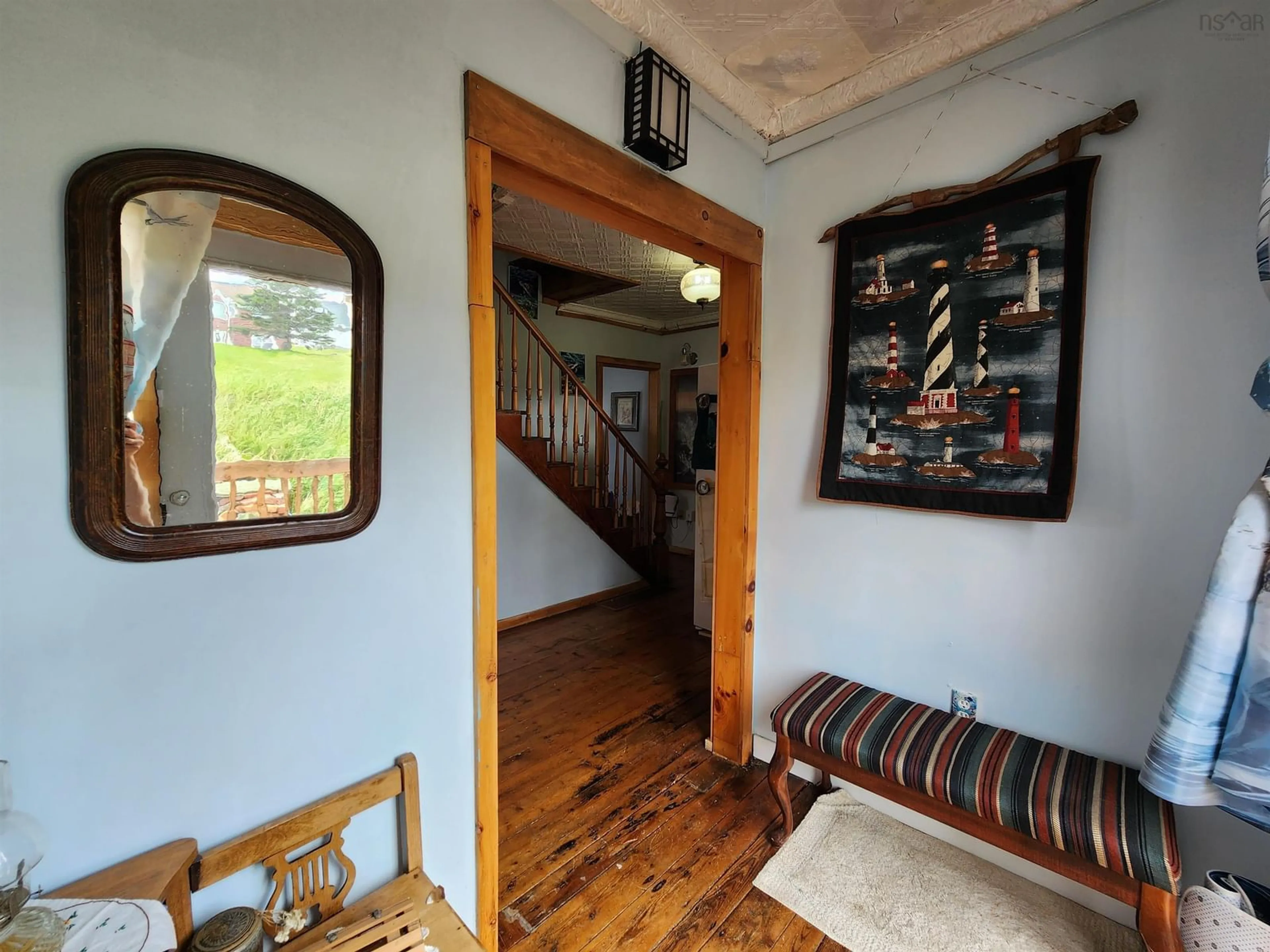 Indoor entryway for 1519 Union St, Canso Nova Scotia B0H 1H0