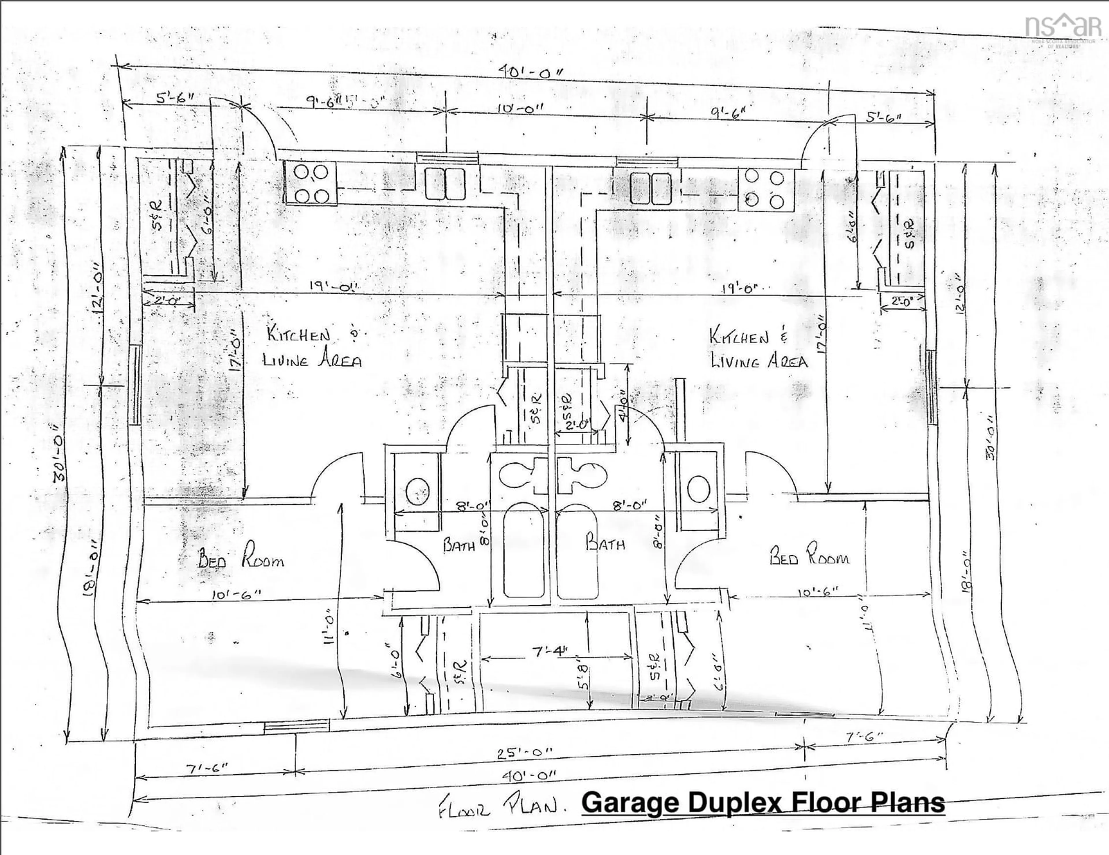 Floor plan for 110 De Raymond St., St. Peter's Nova Scotia B0E 3B0