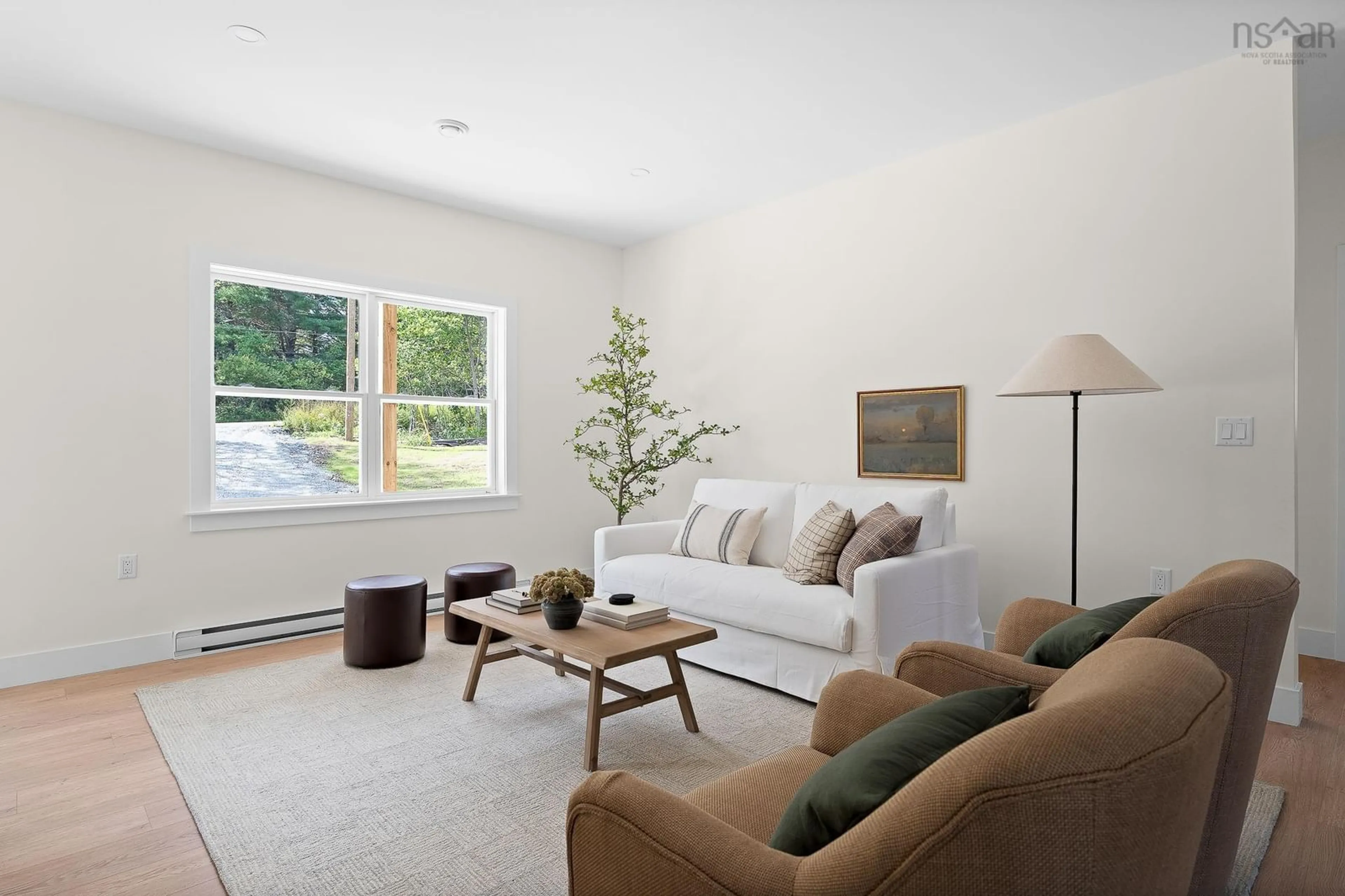 Living room with furniture, unknown for 19 Ardoise Lane, Ardoise Nova Scotia B0N 1L0