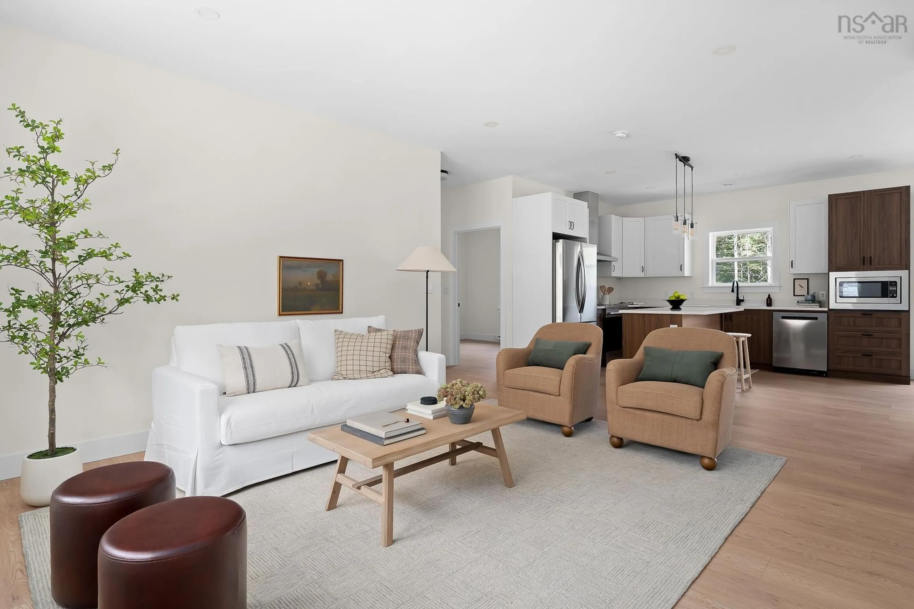Living room with furniture, unknown for 19 Ardoise Lane, Ardoise Nova Scotia B0N 1L0