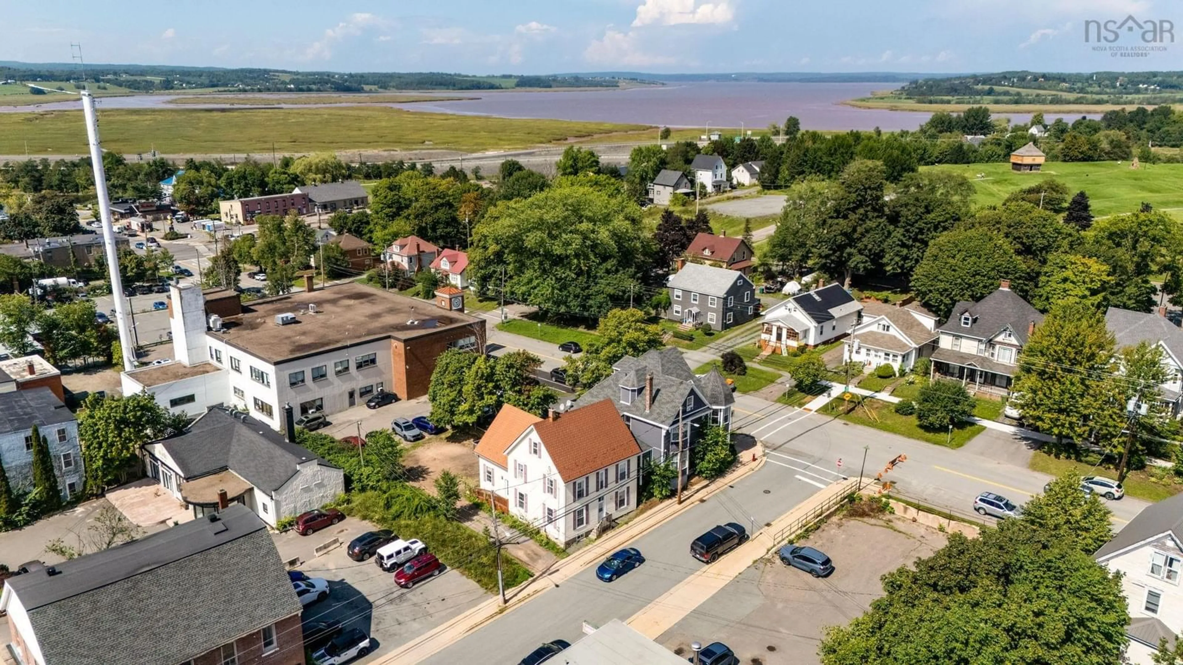 A pic from outside/outdoor area/front of a property/back of a property/a pic from drone, unknown for 20 Gray St, Windsor Nova Scotia B0N 2T0