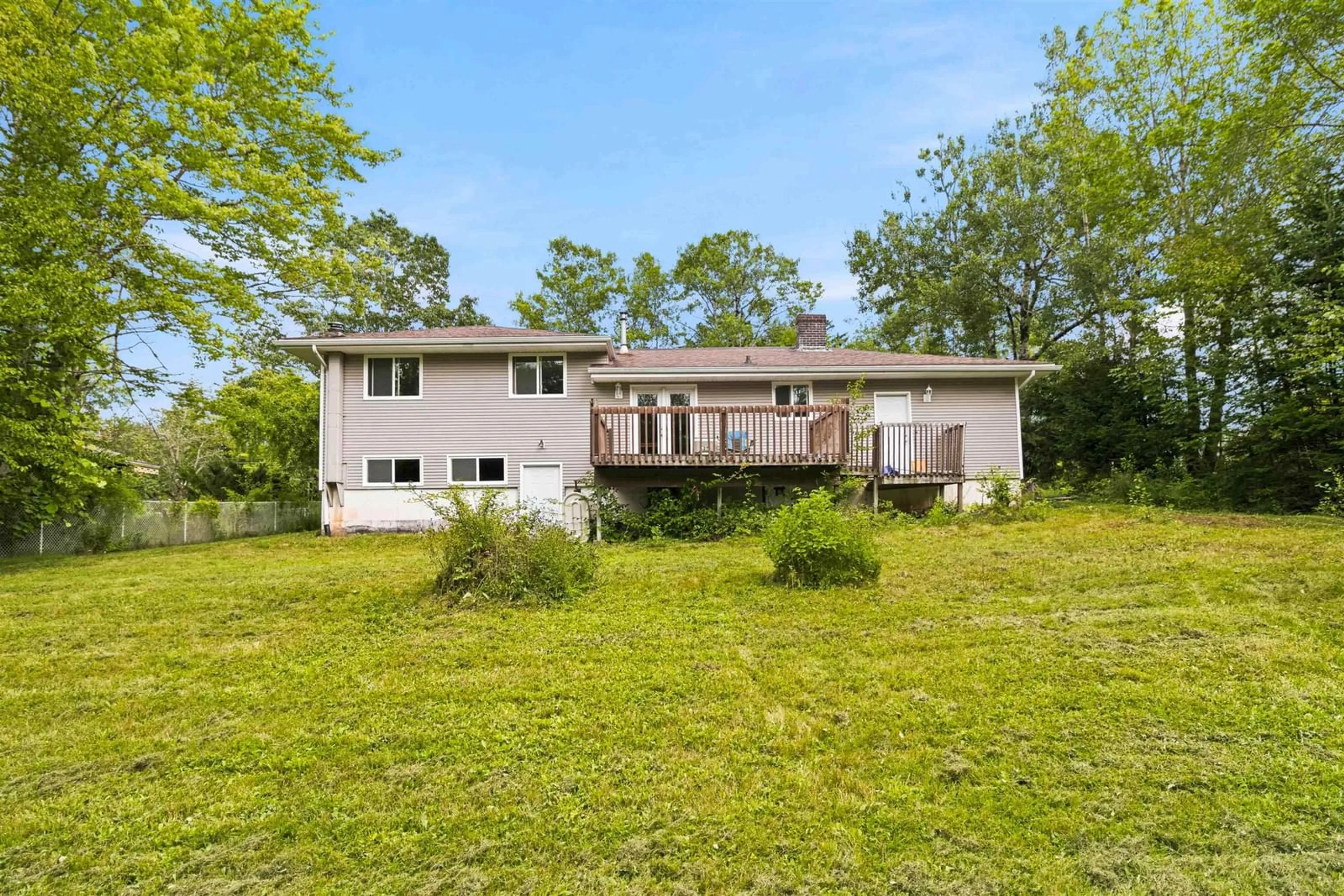 A pic from outside/outdoor area/front of a property/back of a property/a pic from drone, water/lake/river/ocean view for 82 Jamie Dr, Beaver Bank Nova Scotia B4G 1C6