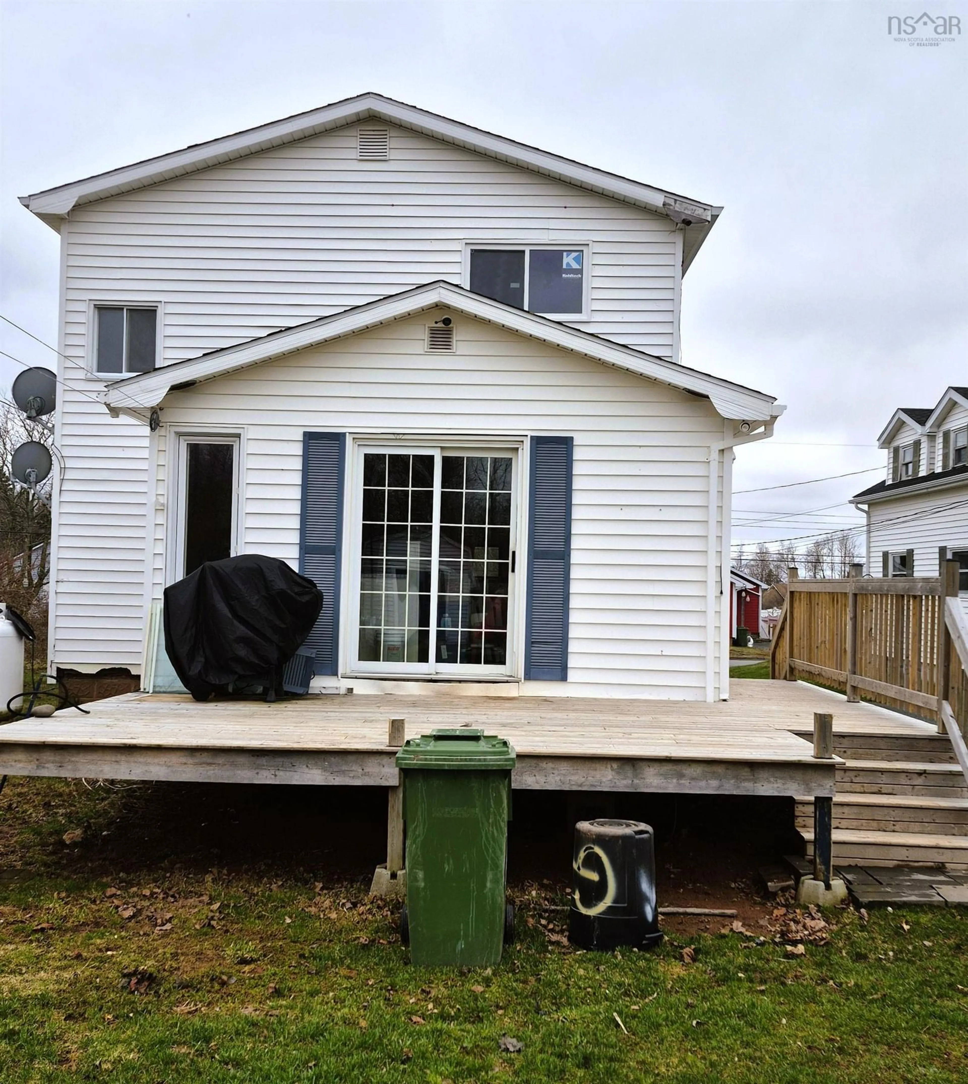 Home with vinyl exterior material, building for 68 Hillcrest Ave, Bible Hill Nova Scotia B2N 4L3