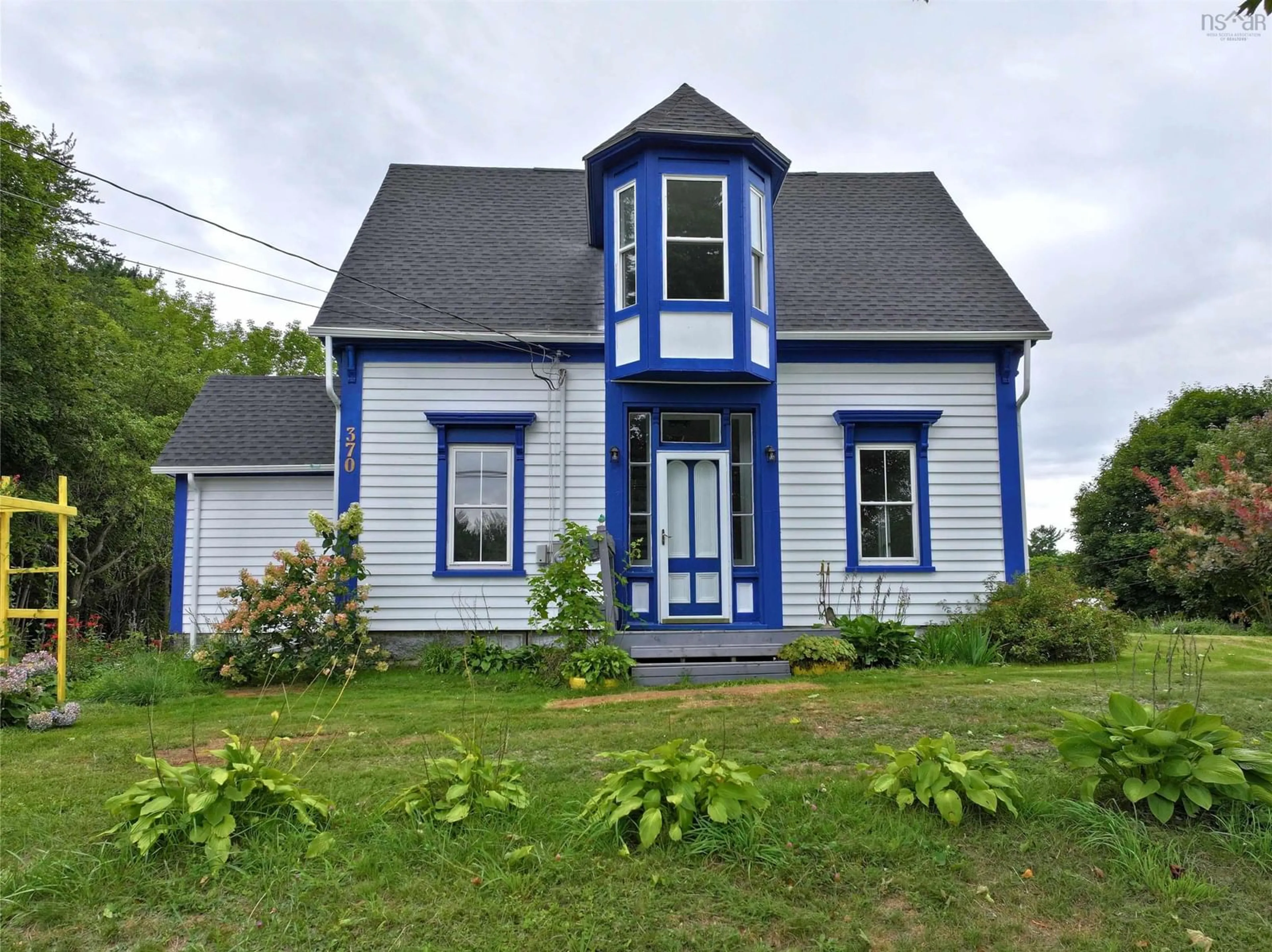 A pic from outside/outdoor area/front of a property/back of a property/a pic from drone, street for 370 Back Centre Rd, Back Centre Nova Scotia B0J 2C0