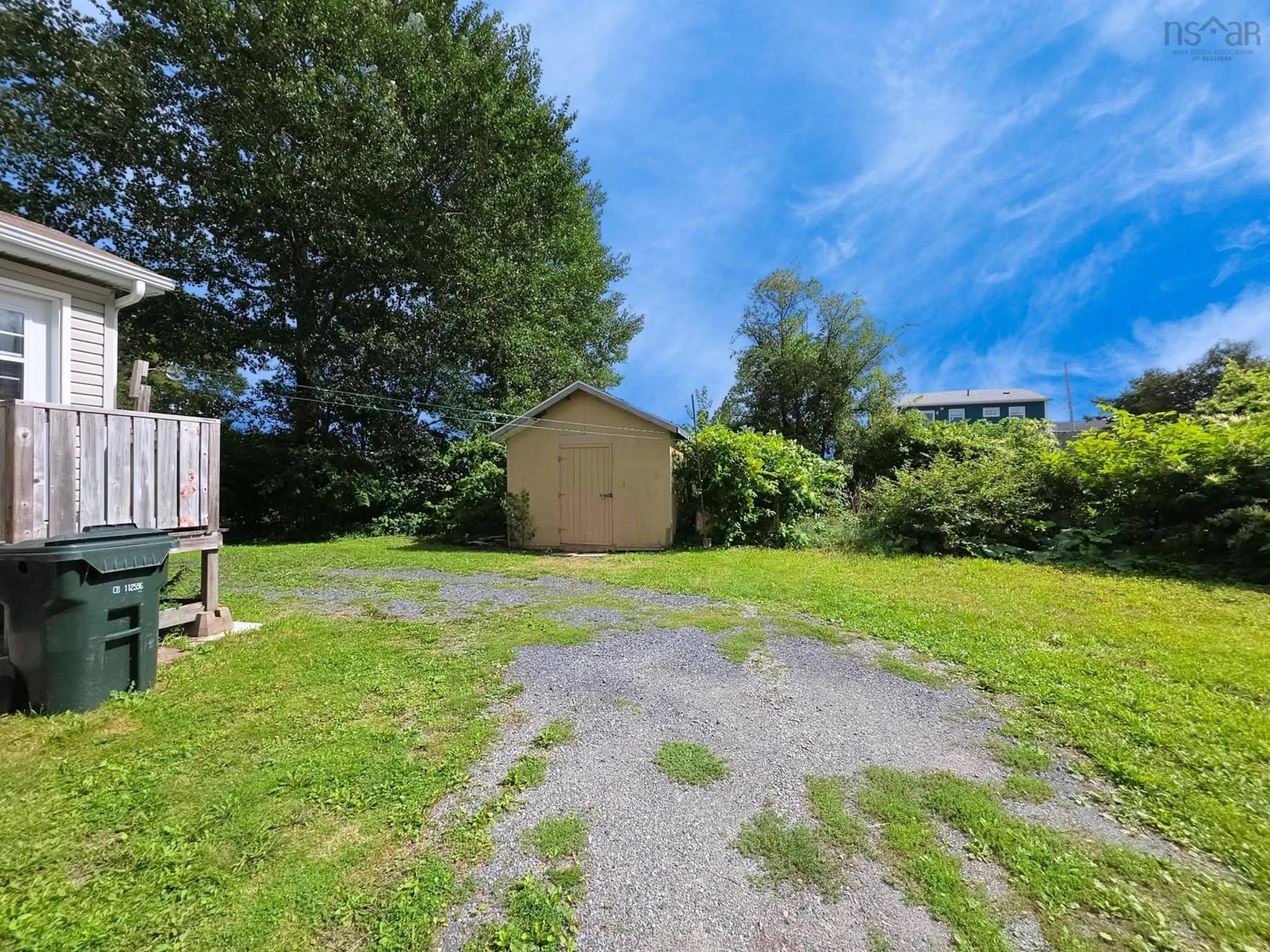 Shed for 135 Monteith Ave, Westmount Nova Scotia B1R 1K9