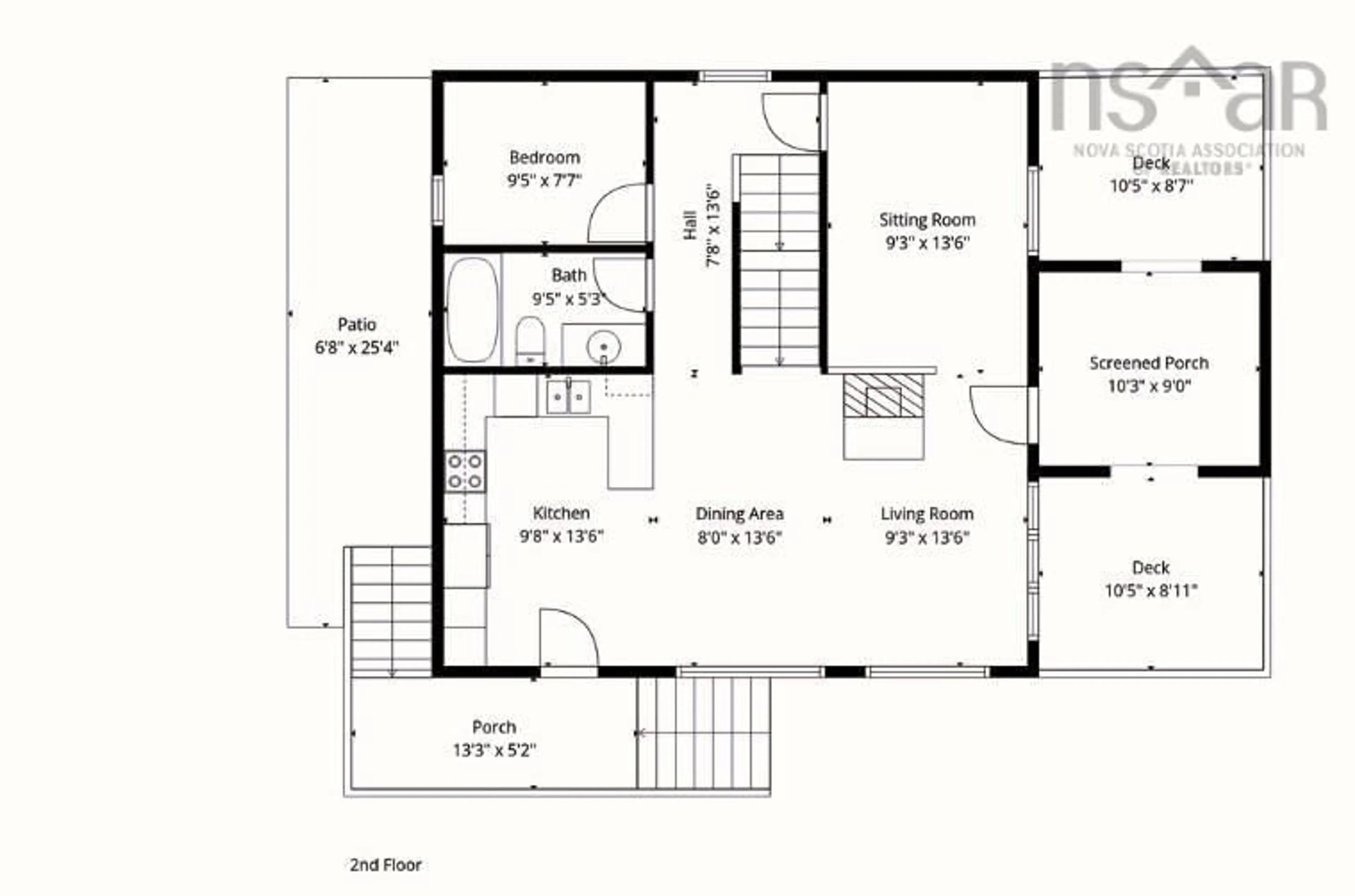 Floor plan for 74 Lorenzos Way, Sutherland Lake Nova Scotia B0M 1M0