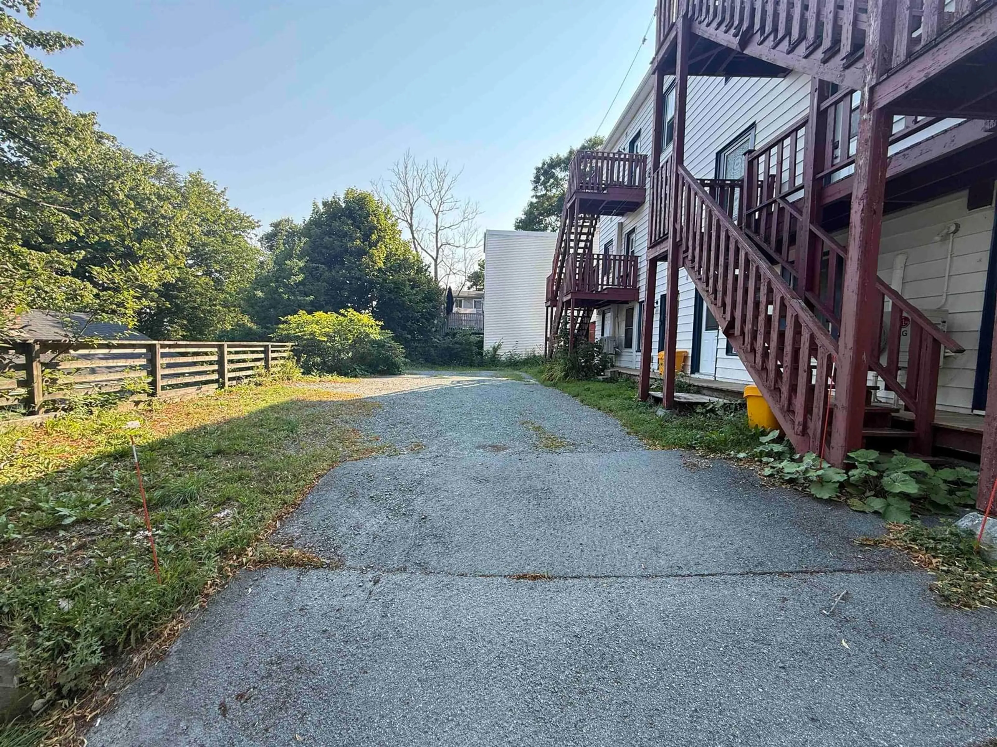 A pic from outside/outdoor area/front of a property/back of a property/a pic from drone, street for 6&8 Tulip St, Dartmouth Nova Scotia B3A 2S4