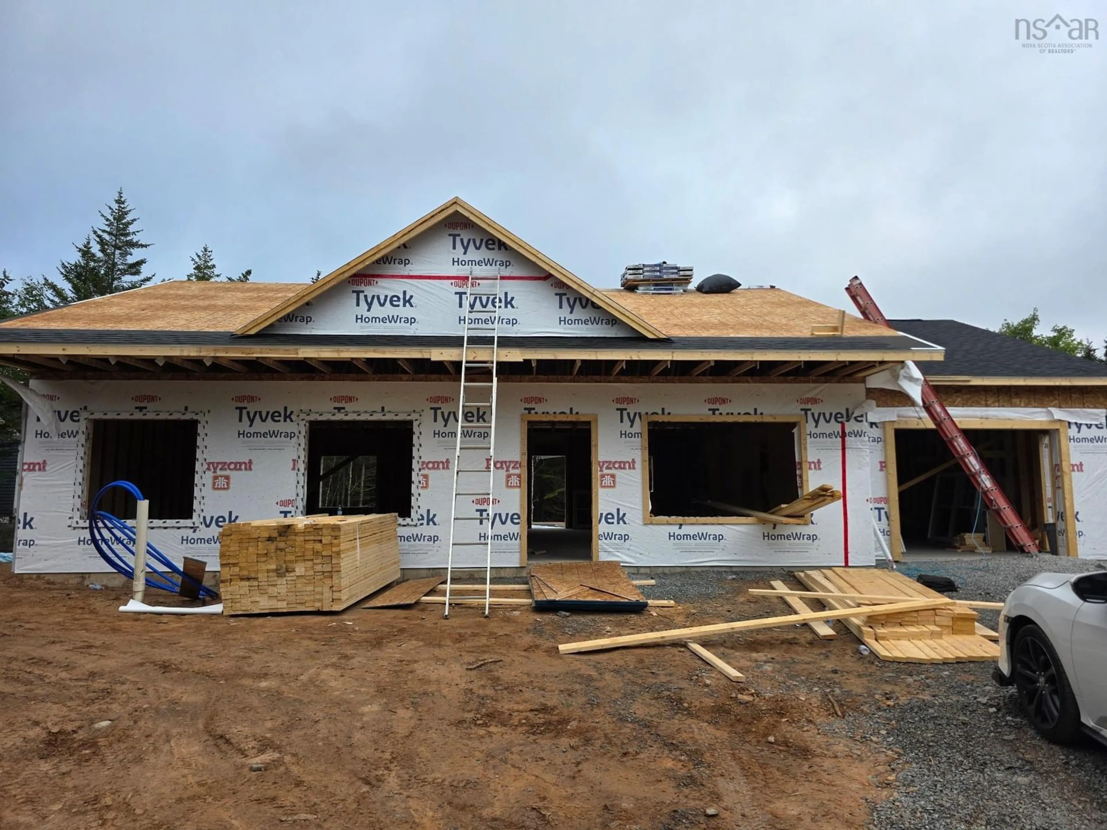 Home with vinyl exterior material, building for Loon Point Trail #186, East Uniacke Nova Scotia B0N 1Z0