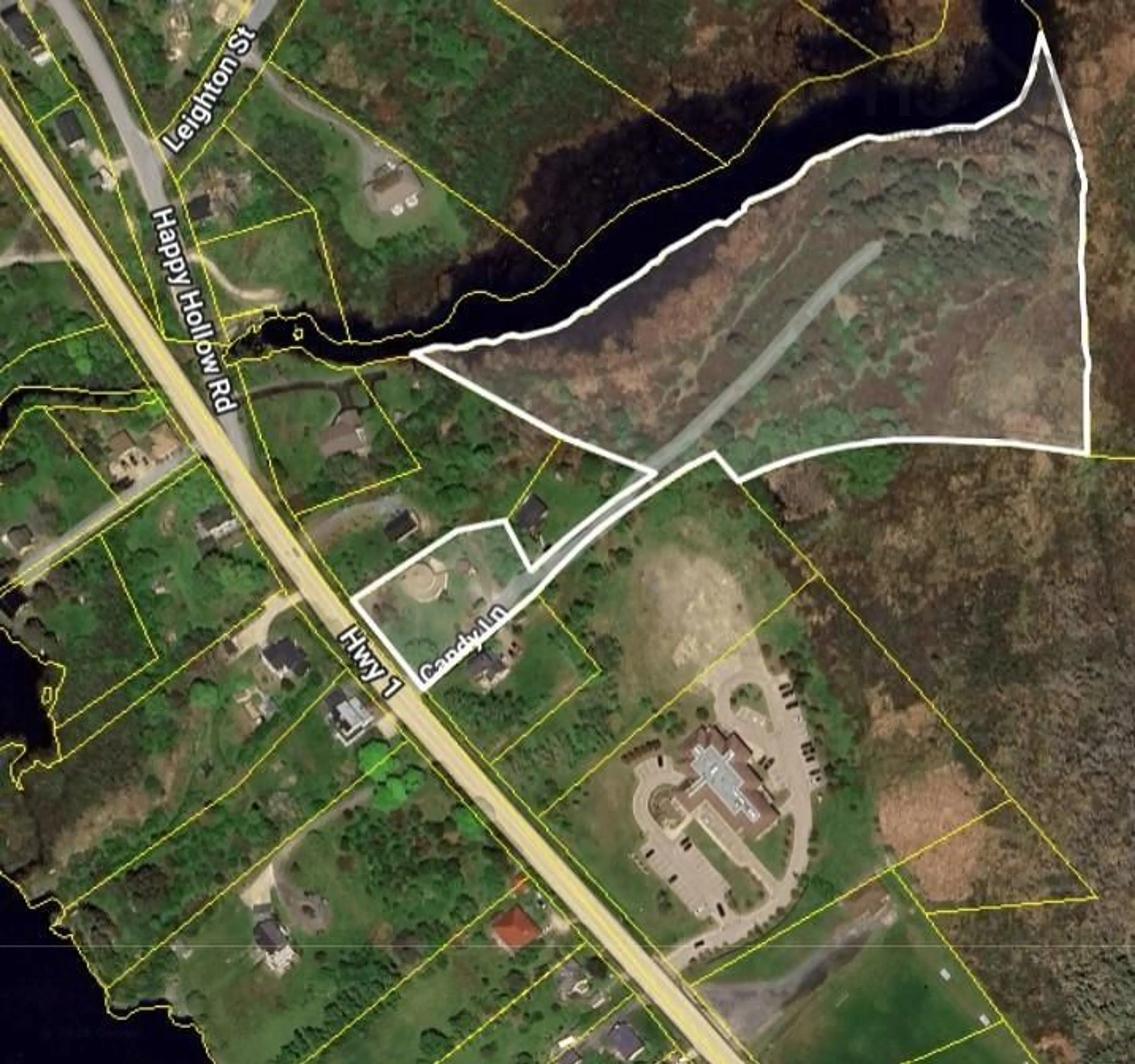 Picture of a map for 7 Candy Lane, Hebron Nova Scotia B5A 5A7