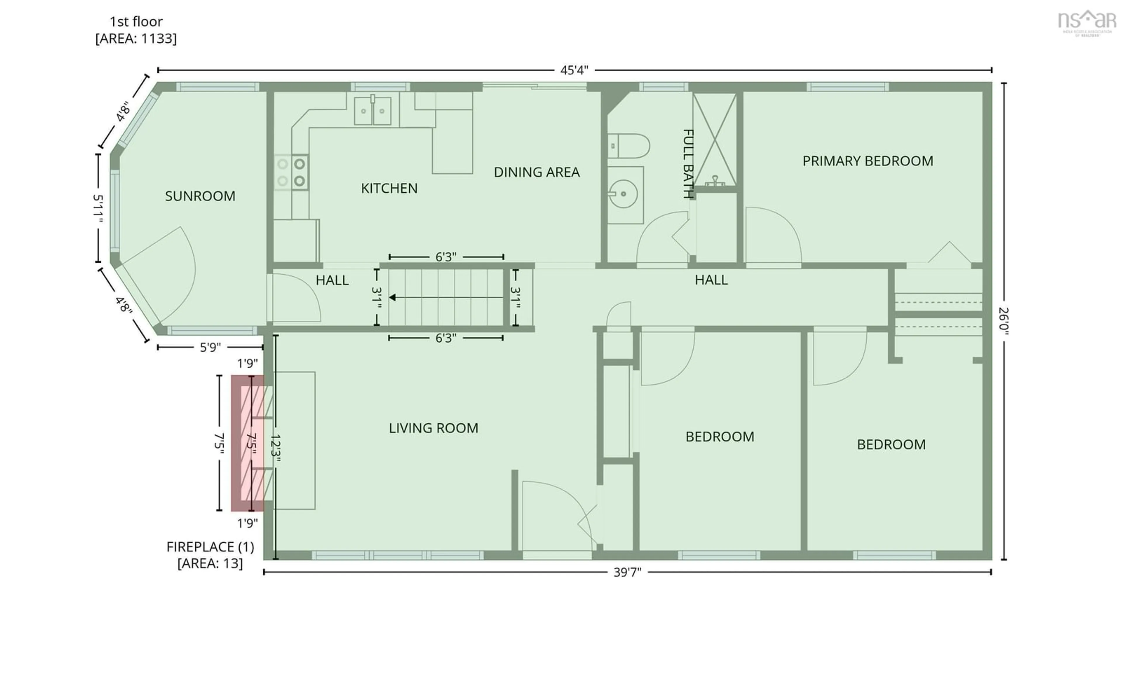 Floor plan for 482 Intervale Road, Rock Elm Nova Scotia B1K 1T5