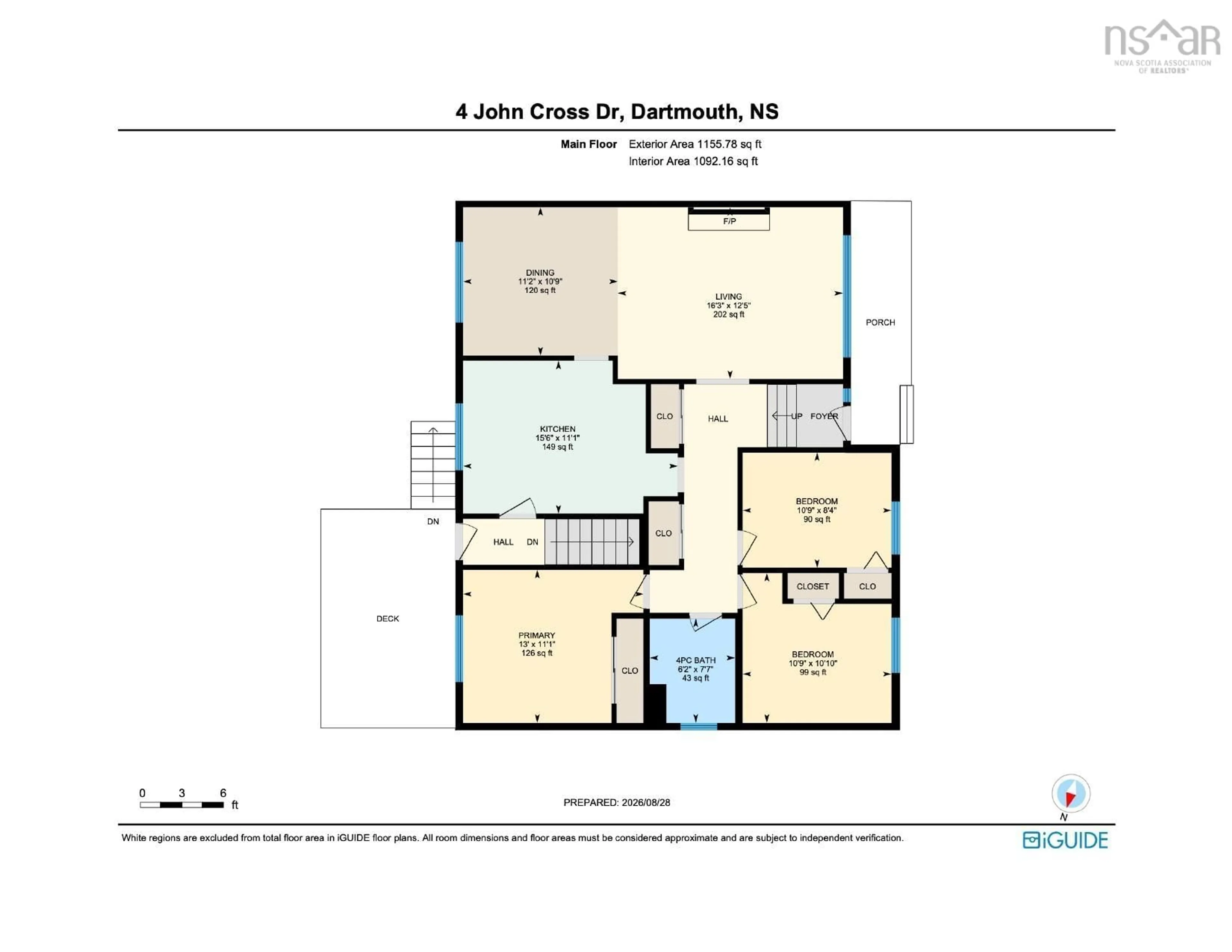 Floor plan for 4 John Cross Dr, Dartmouth Nova Scotia B2W 1X2