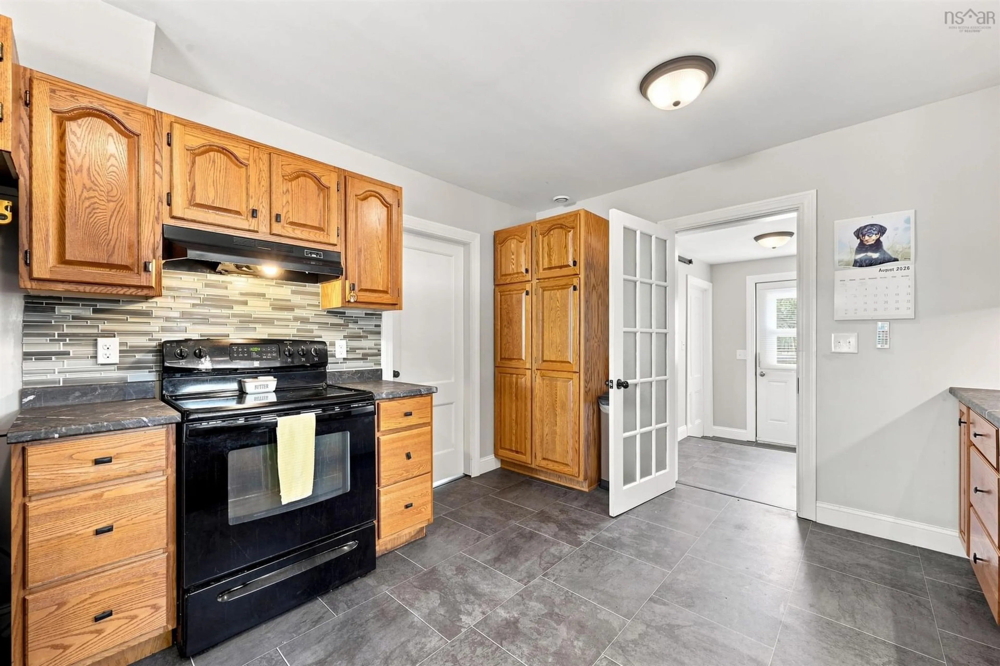 Standard kitchen, ceramic/tile floor for 1175 Bridge St, Greenwood Nova Scotia B0P 1R0
