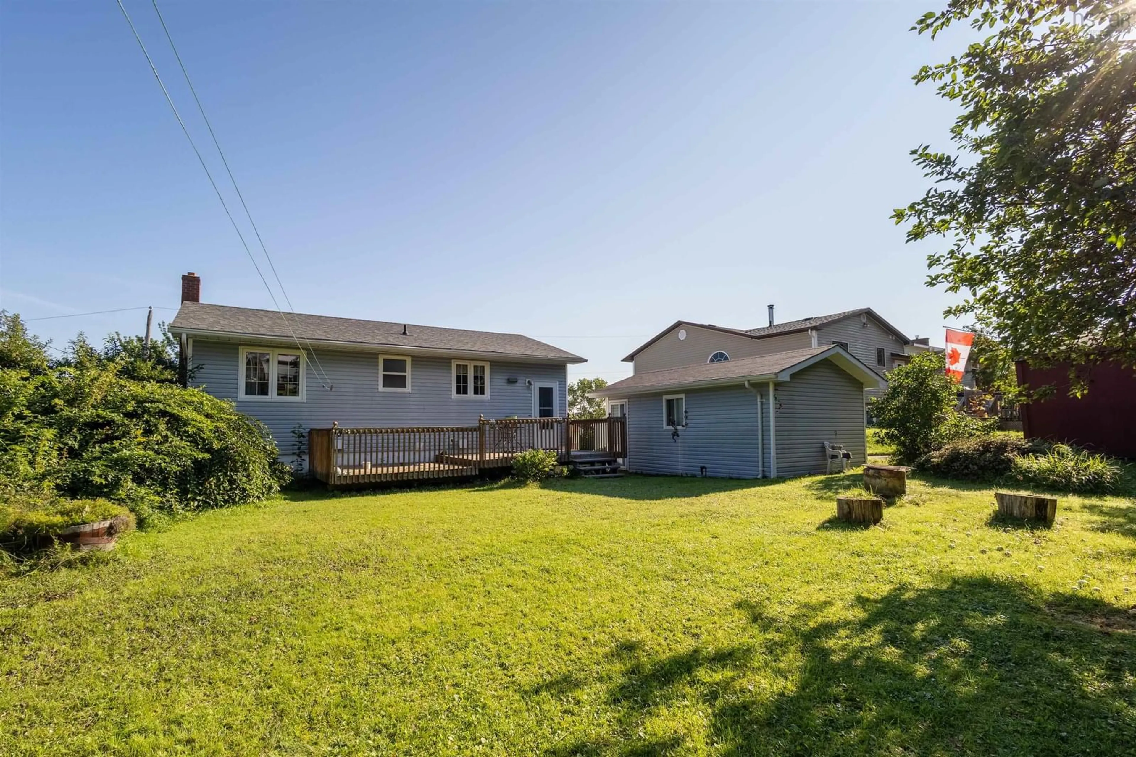 A pic from outside/outdoor area/front of a property/back of a property/a pic from drone, street for 74 Christopher Cres, Sydney Nova Scotia B1P 3P6