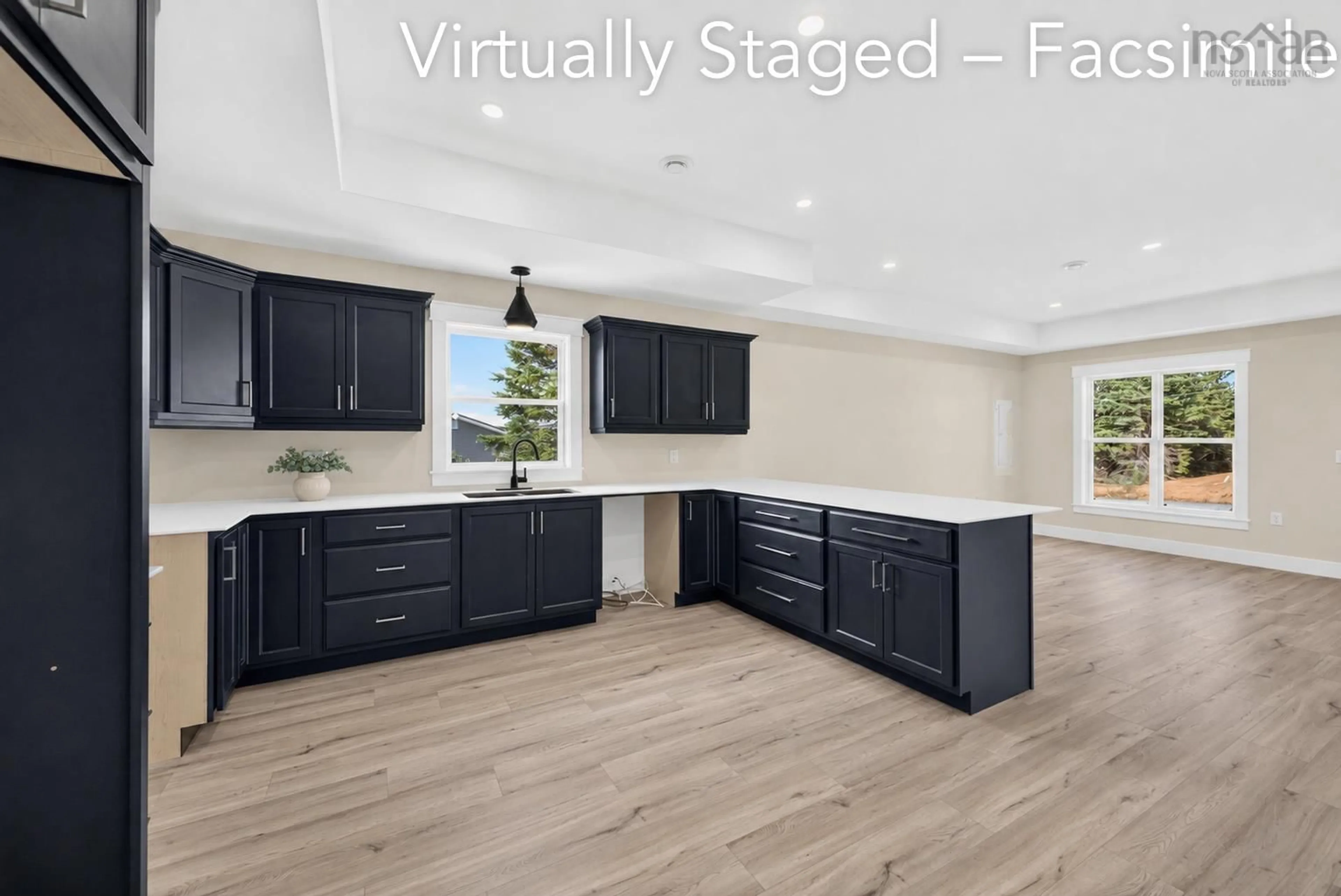 Open concept kitchen, unknown for 31 Longview Dr, North River Nova Scotia B6L 6L3