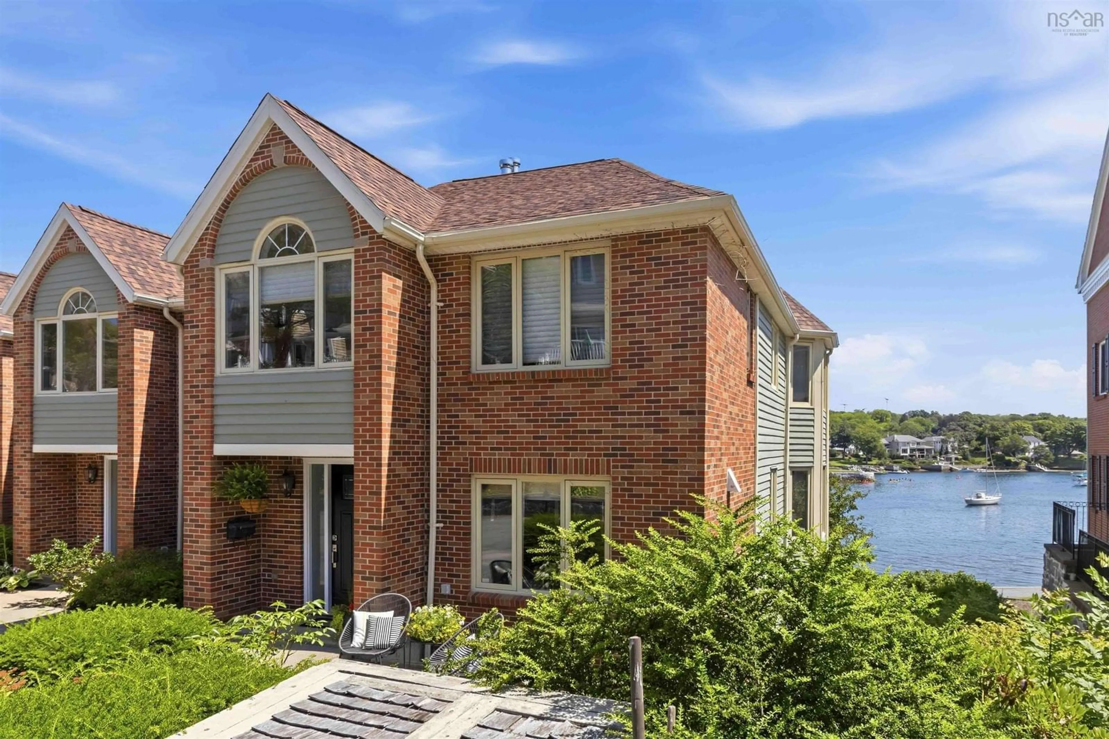 Home with brick exterior material, water/lake/river/ocean view for 111 Anchor Dr, Halifax Nova Scotia B3N 3B9