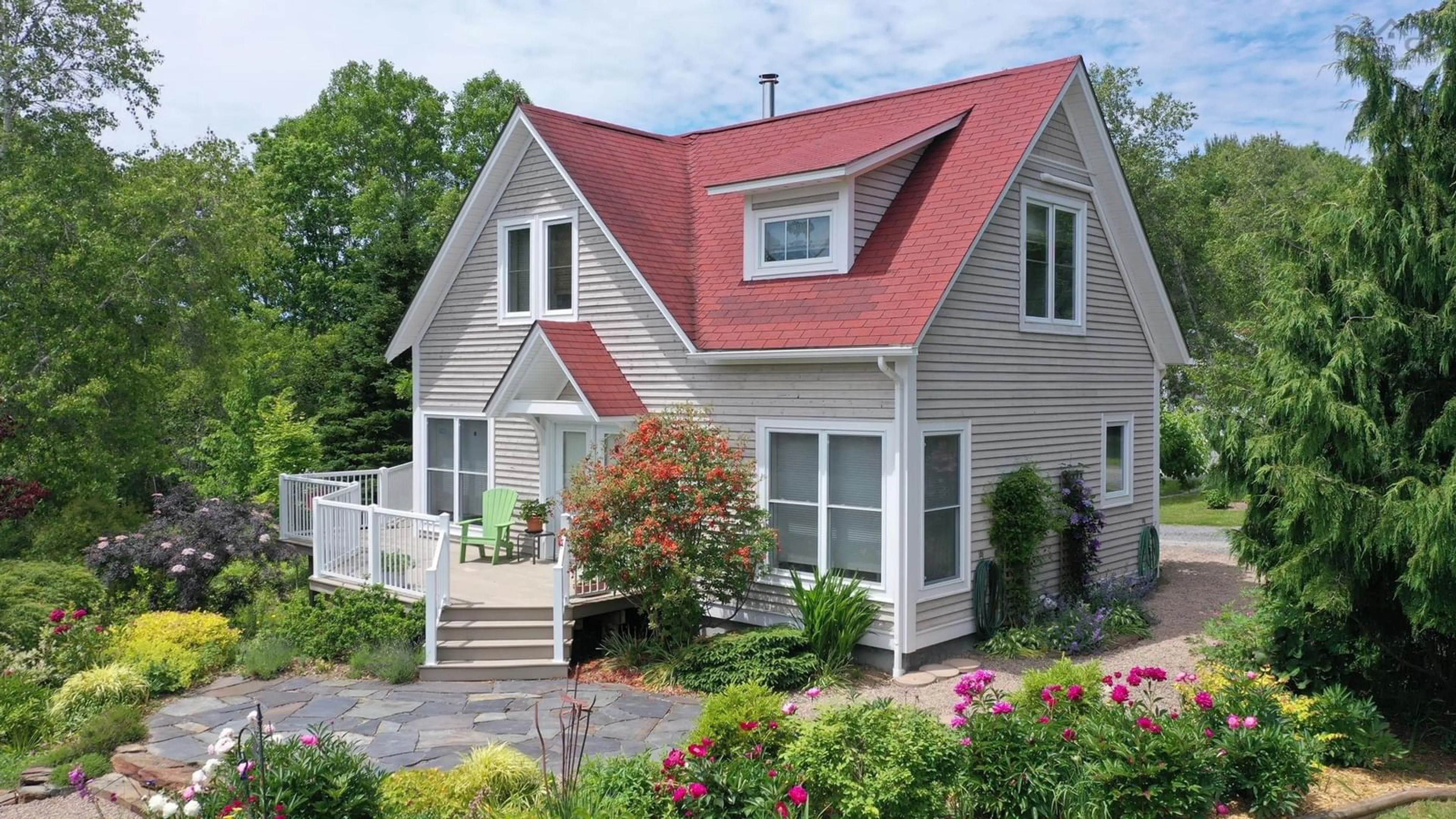 Home with vinyl exterior material, street for 11 Second Peninsula Rd, Deans Corner Nova Scotia B0J 2C0