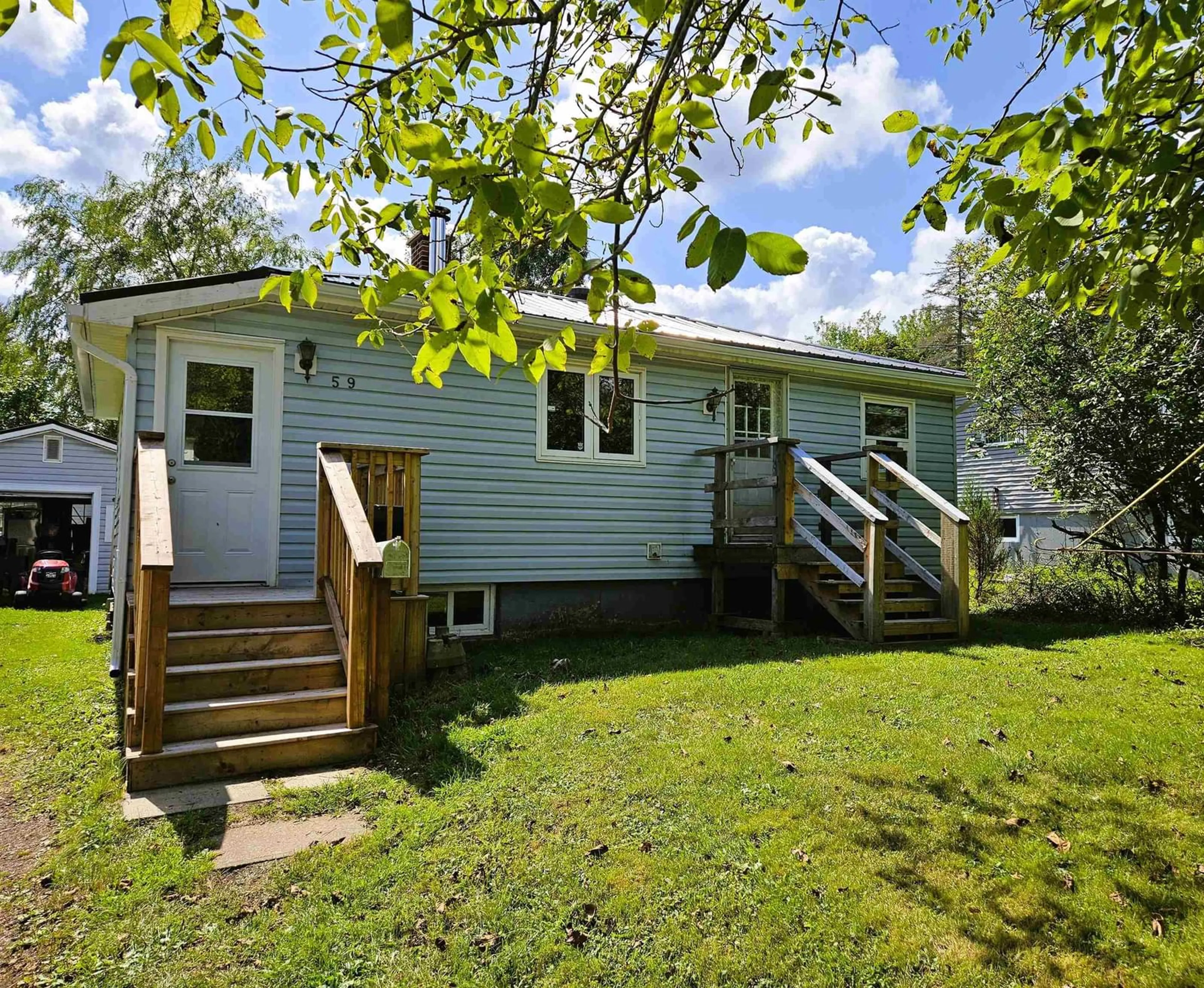 Home with vinyl exterior material, street for 59 Salter Ave, Truro Nova Scotia B2N 1A6