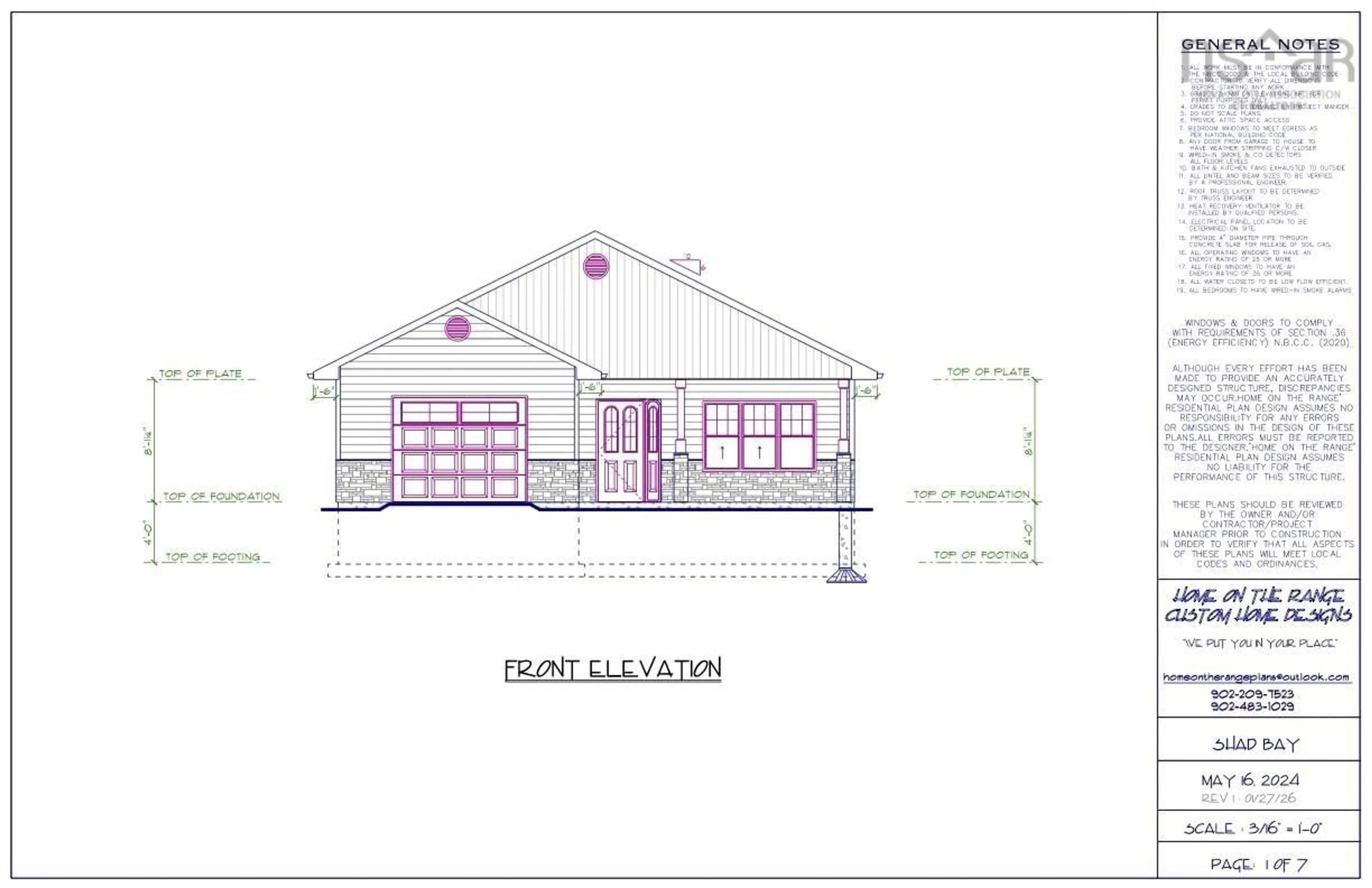 Floor plan for Lot 105 Burkes Road, Shad Bay Nova Scotia B3T 2B4