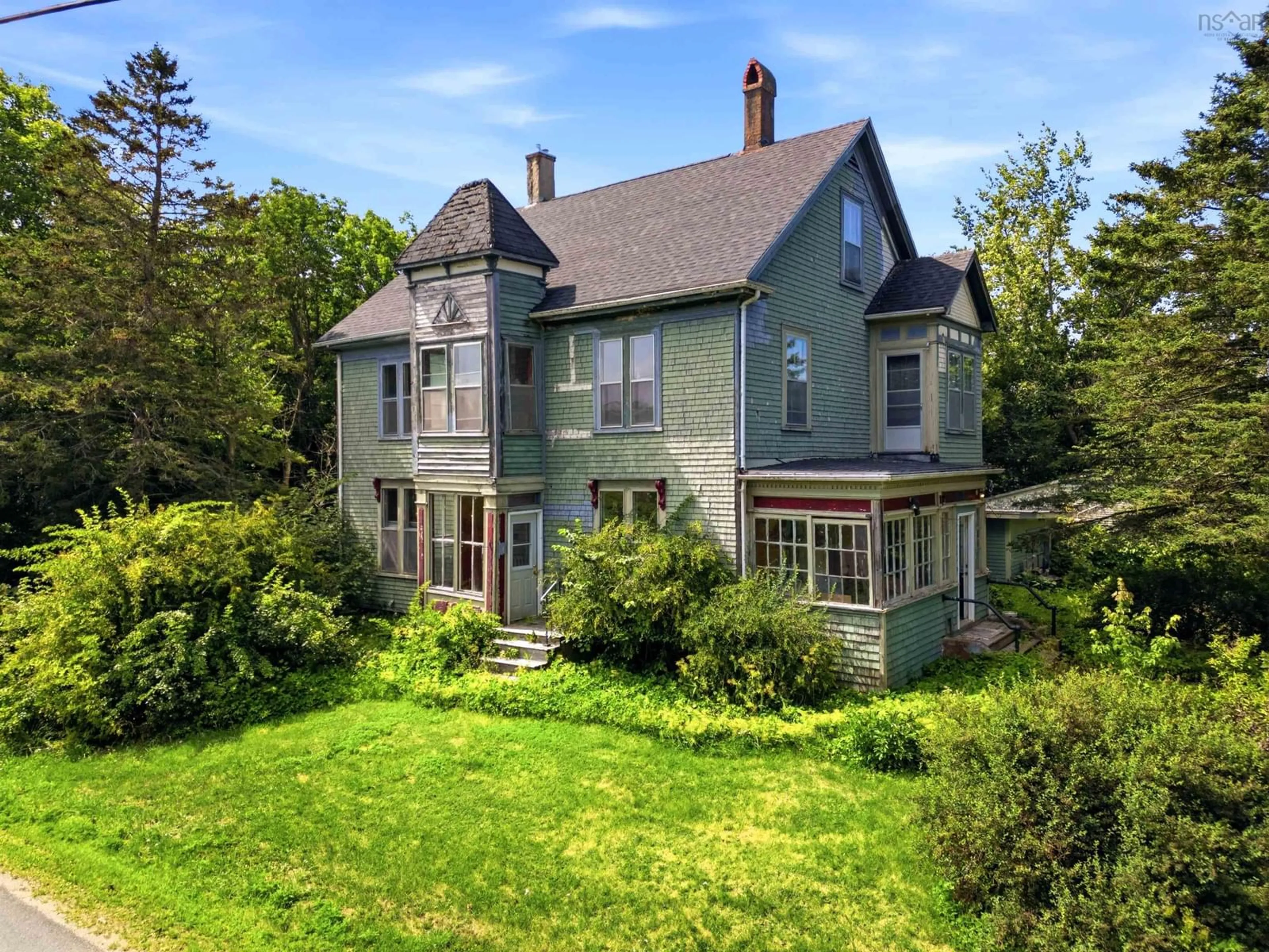 A pic from outside/outdoor area/front of a property/back of a property/a pic from drone, building for 2105 & 2115 Grand Pre Road, Grand Pré Nova Scotia B0P 1M0