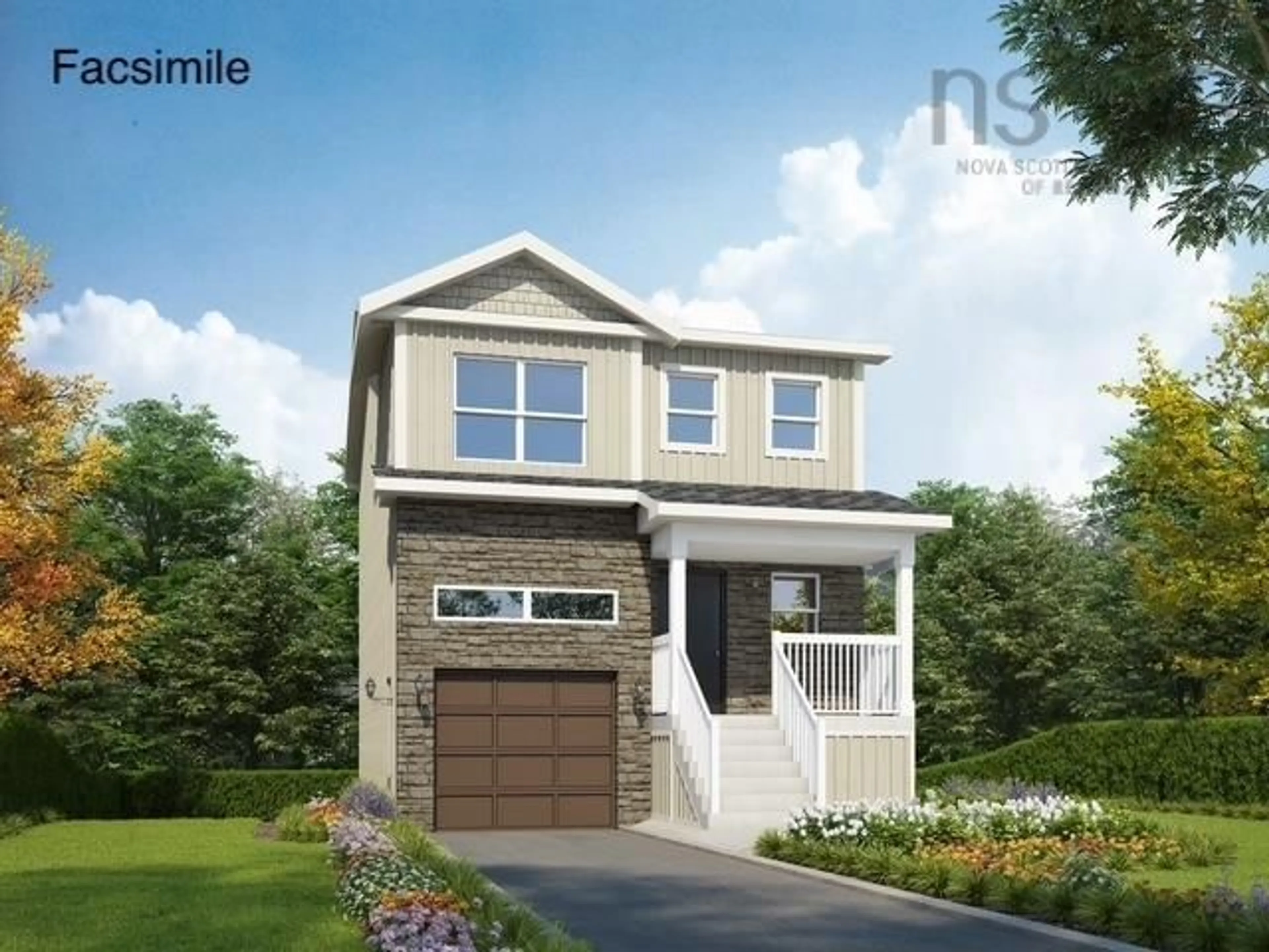 Home with vinyl exterior material, street for 179 Darner Dr #DA-53, Beaver Bank Nova Scotia B4G 0E2