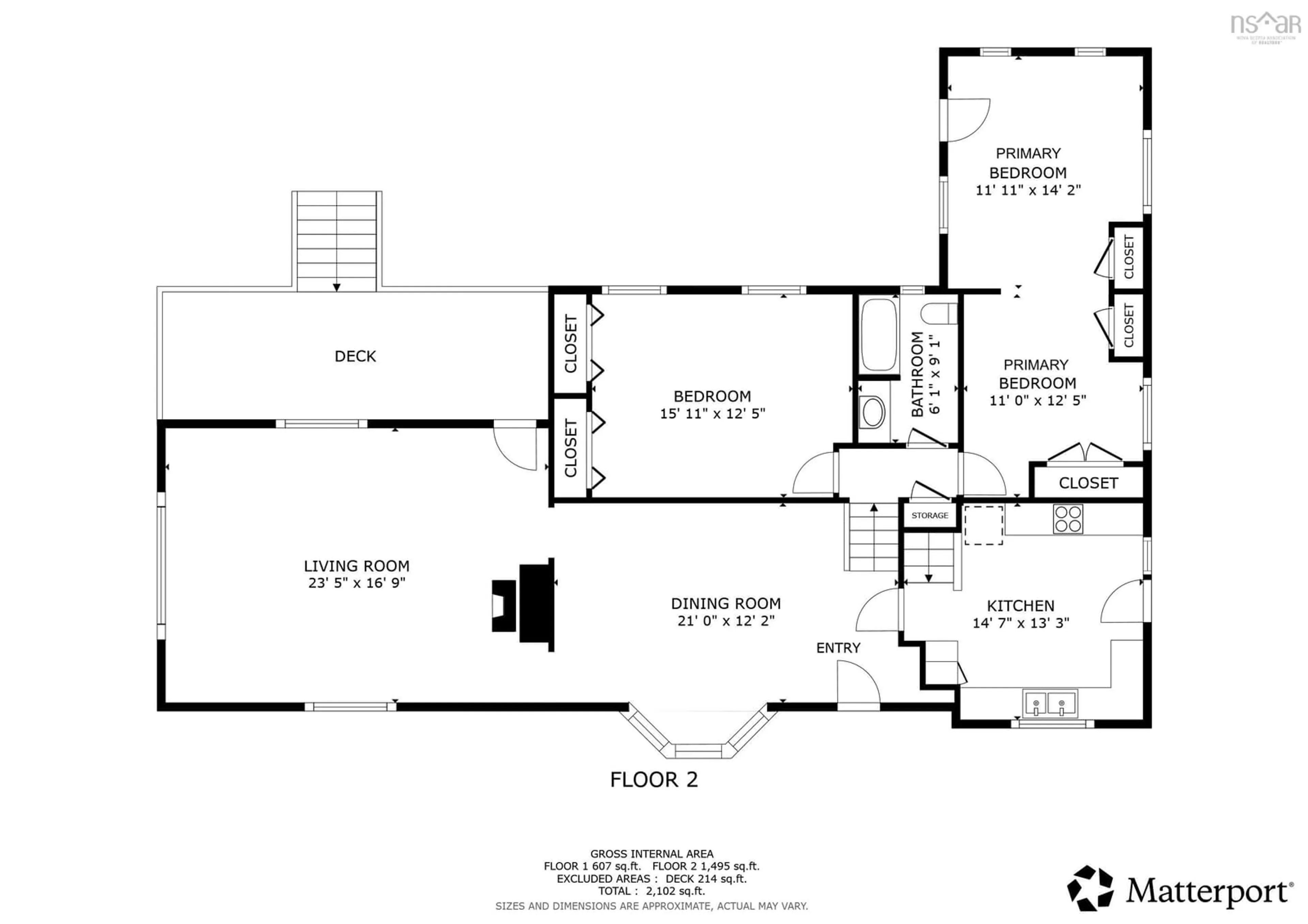 Floor plan for 1 Sylvan Dr, Wolfville Nova Scotia B4P 1X6