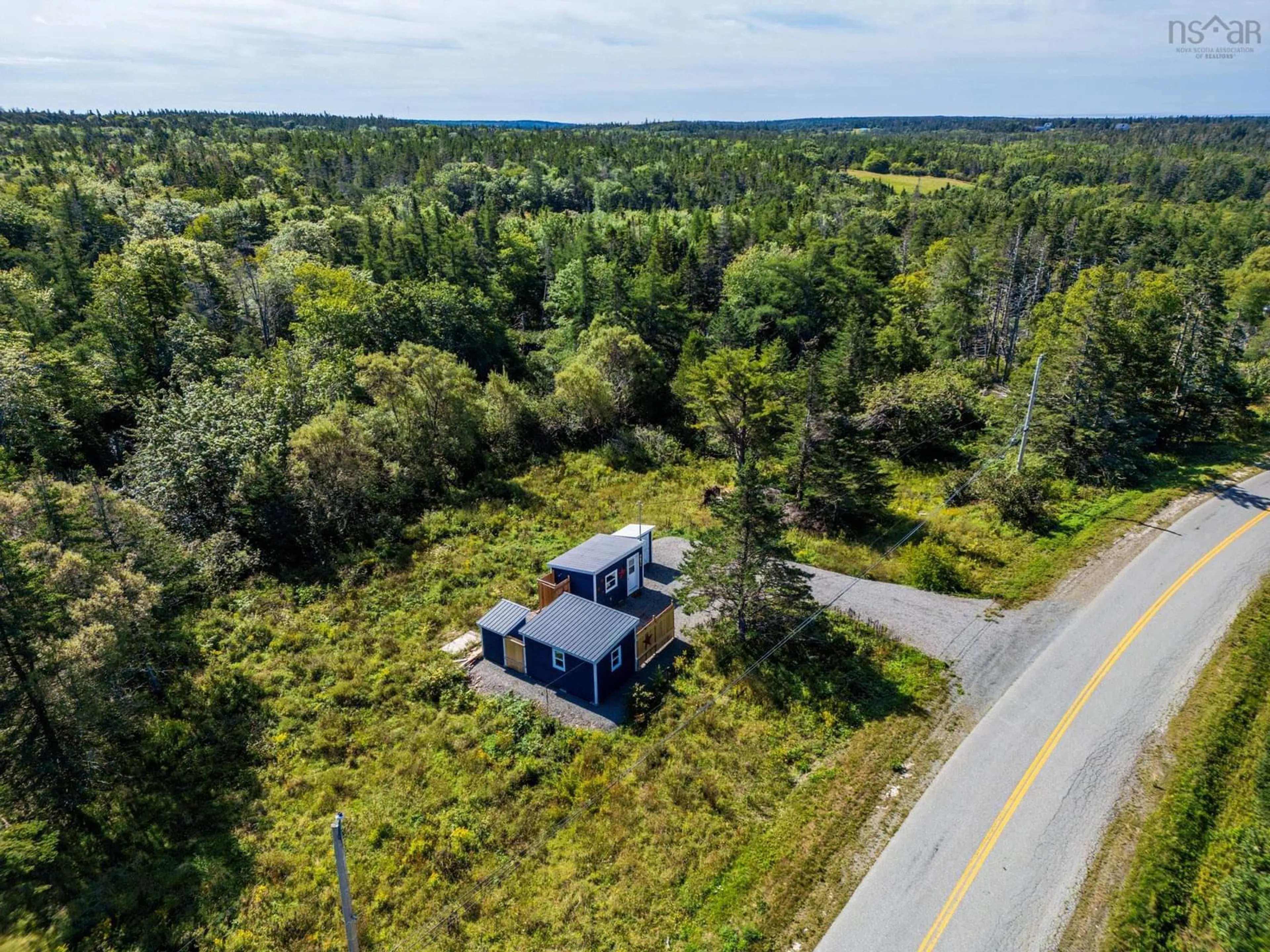 A pic from outside/outdoor area/front of a property/back of a property/a pic from drone, unknown for 616 Bear Cove Road, St. Alphonse Nova Scotia B0W 2J0