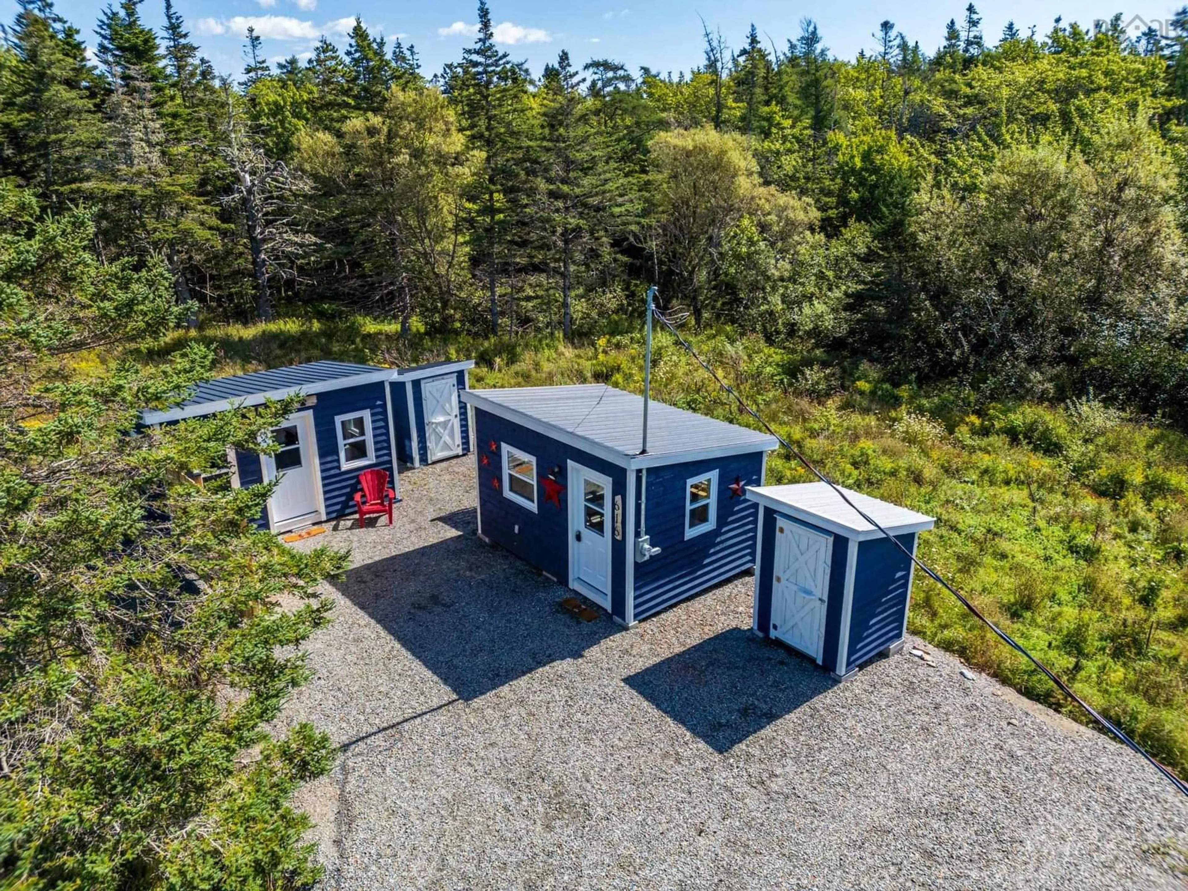 A pic from outside/outdoor area/front of a property/back of a property/a pic from drone, unknown for 616 Bear Cove Road, St. Alphonse Nova Scotia B0W 2J0