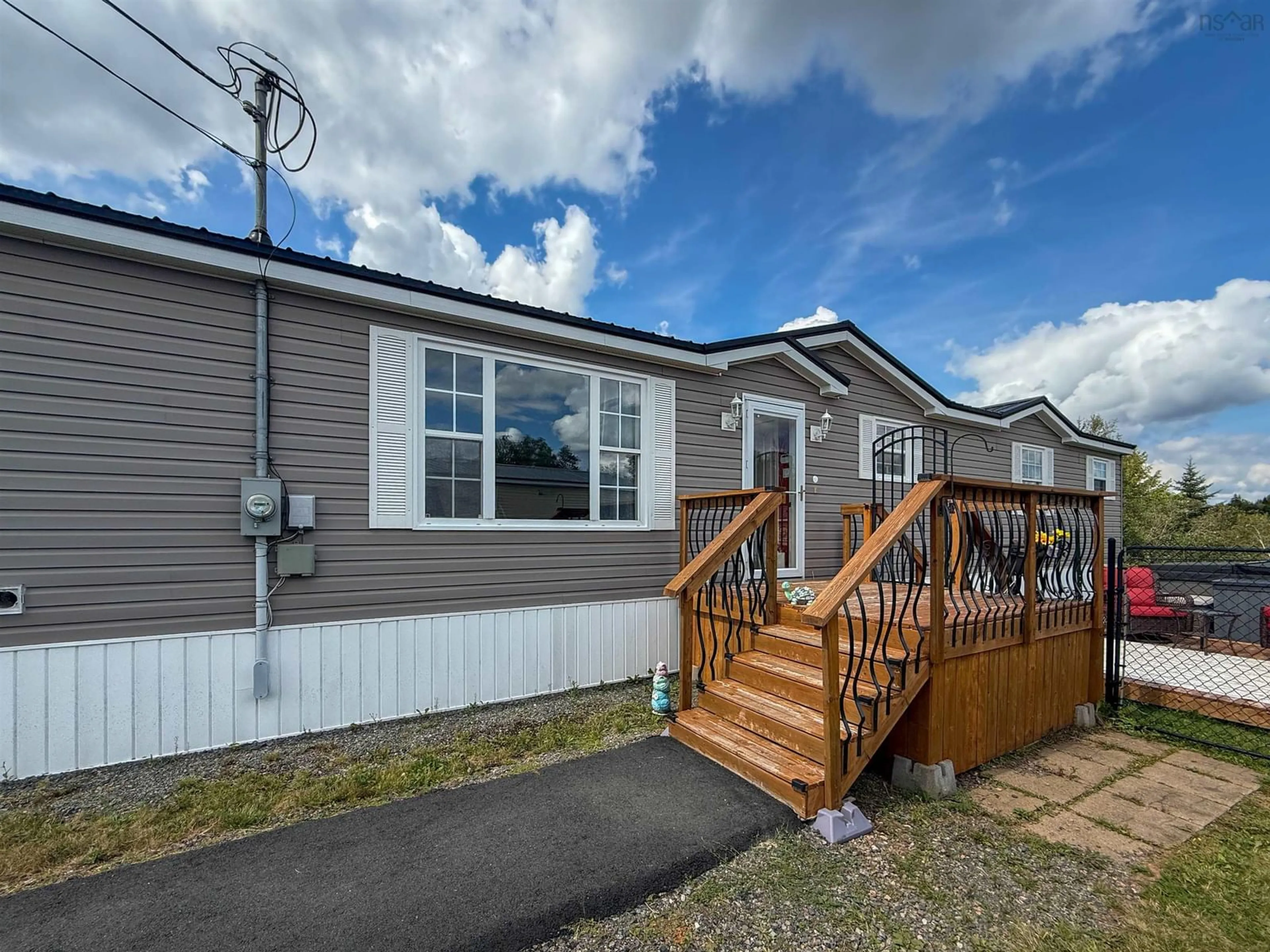 Home with vinyl exterior material, street for 52 Empire Loop, Truro Nova Scotia B2N 7B5