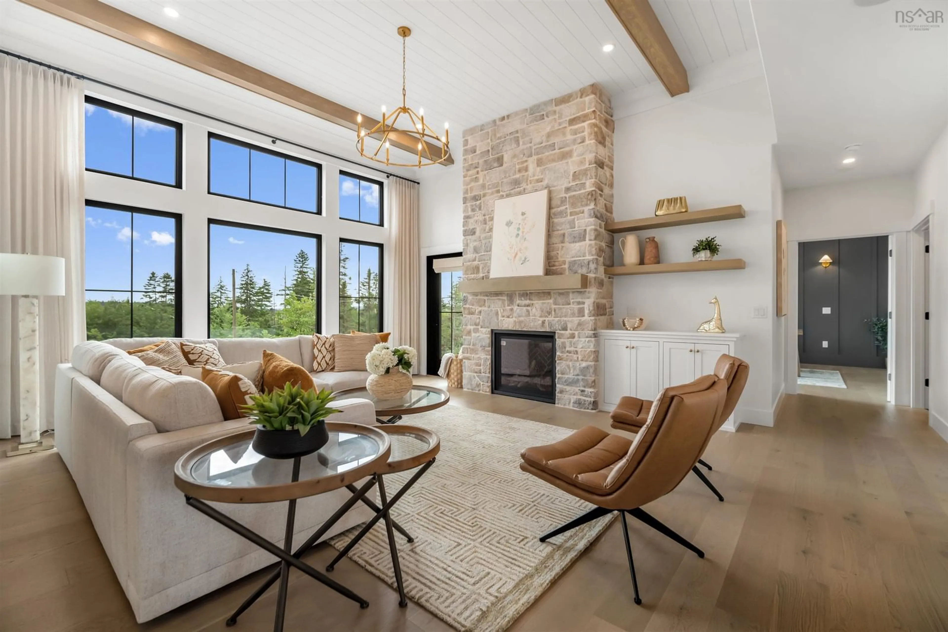 Living room with furniture, ceramic/tile floor for 812 Celebration Dr #Lot 753, Fall River Nova Scotia B2T 1T8
