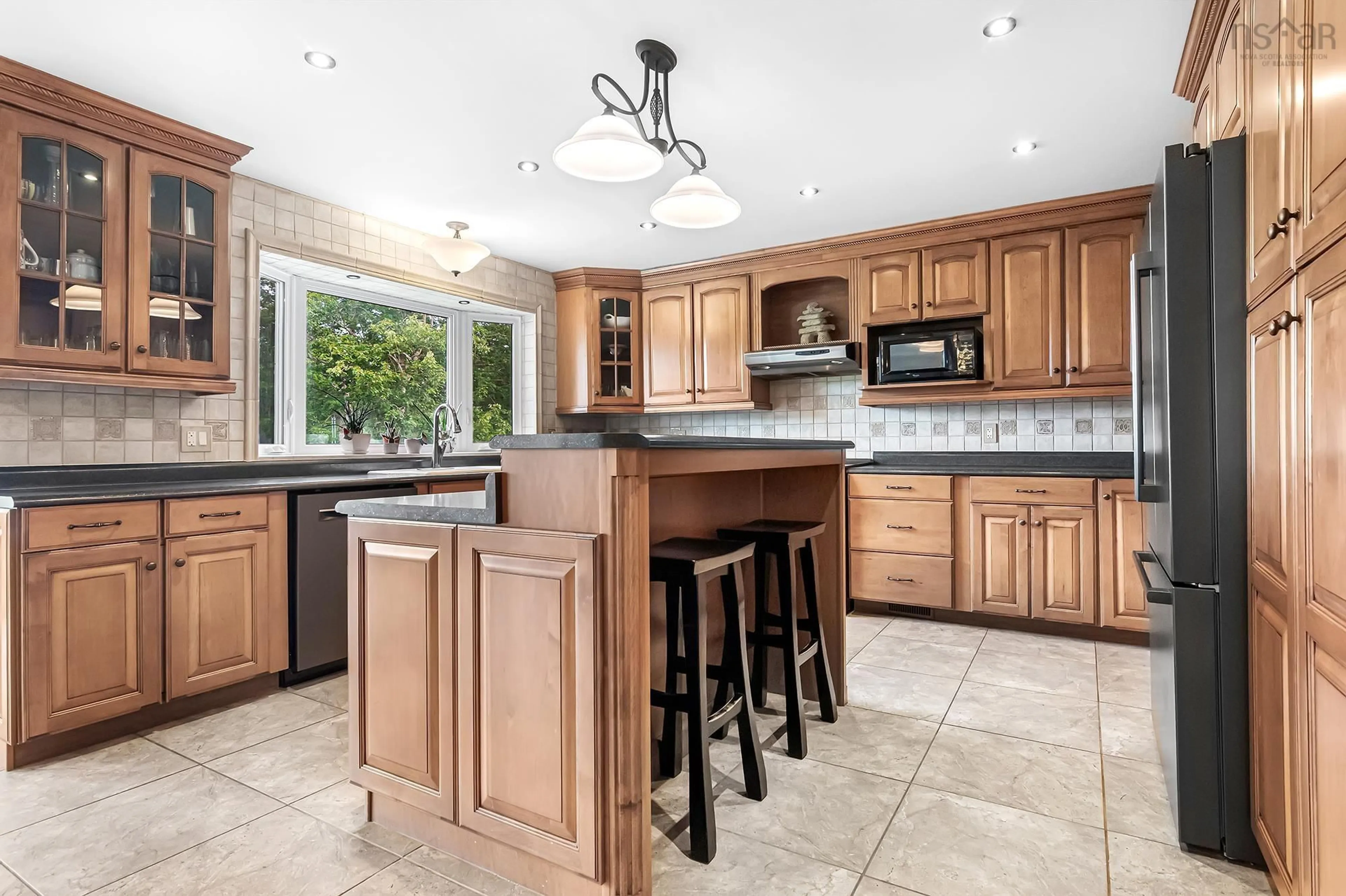 Open concept kitchen, ceramic/tile floor for 818 / 850 Highway 357, Musquodoboit Harbour Nova Scotia B0J 2L0