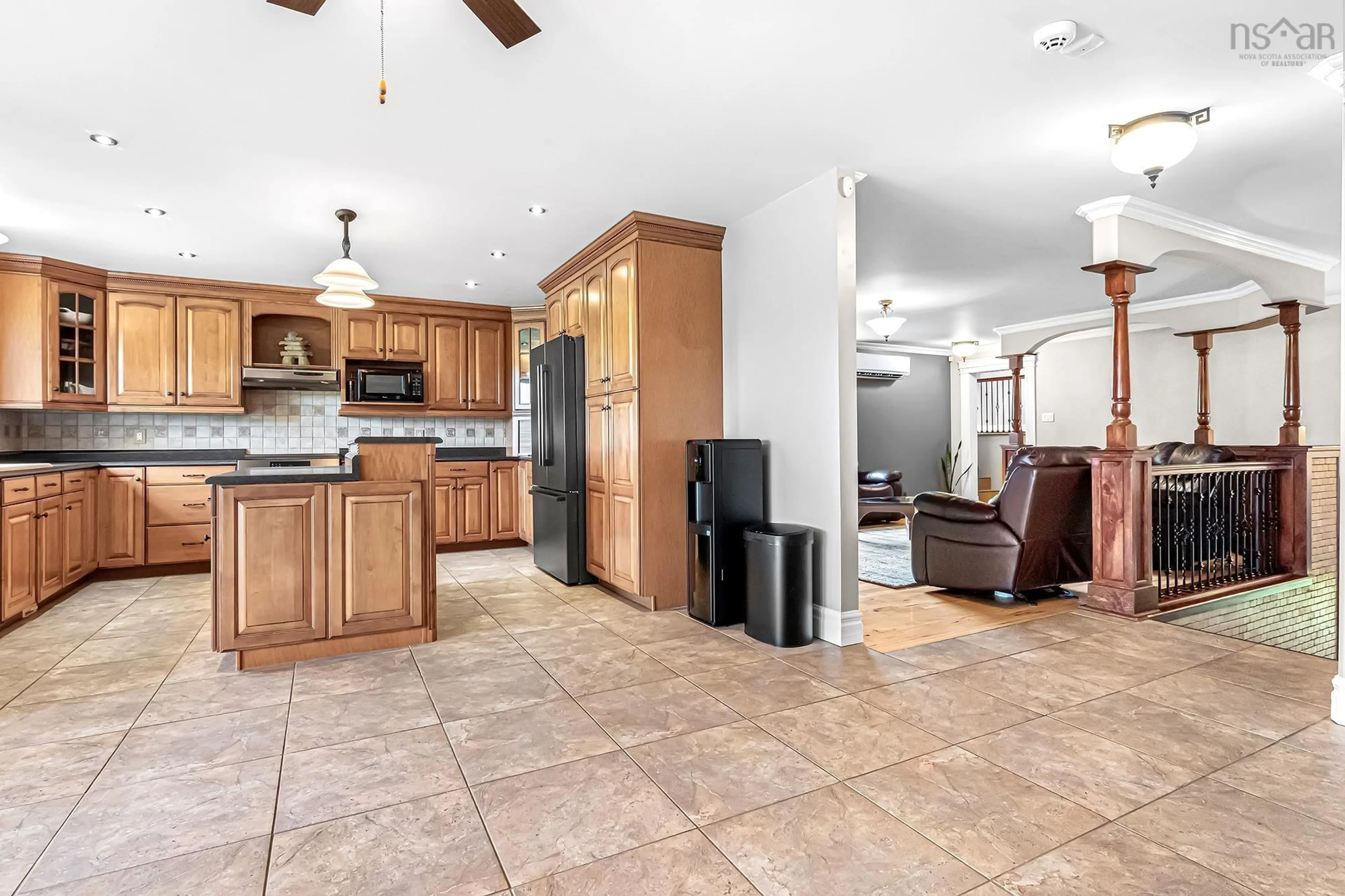 Open concept kitchen, ceramic/tile floor for 818 / 850 Highway 357, Musquodoboit Harbour Nova Scotia B0J 2L0