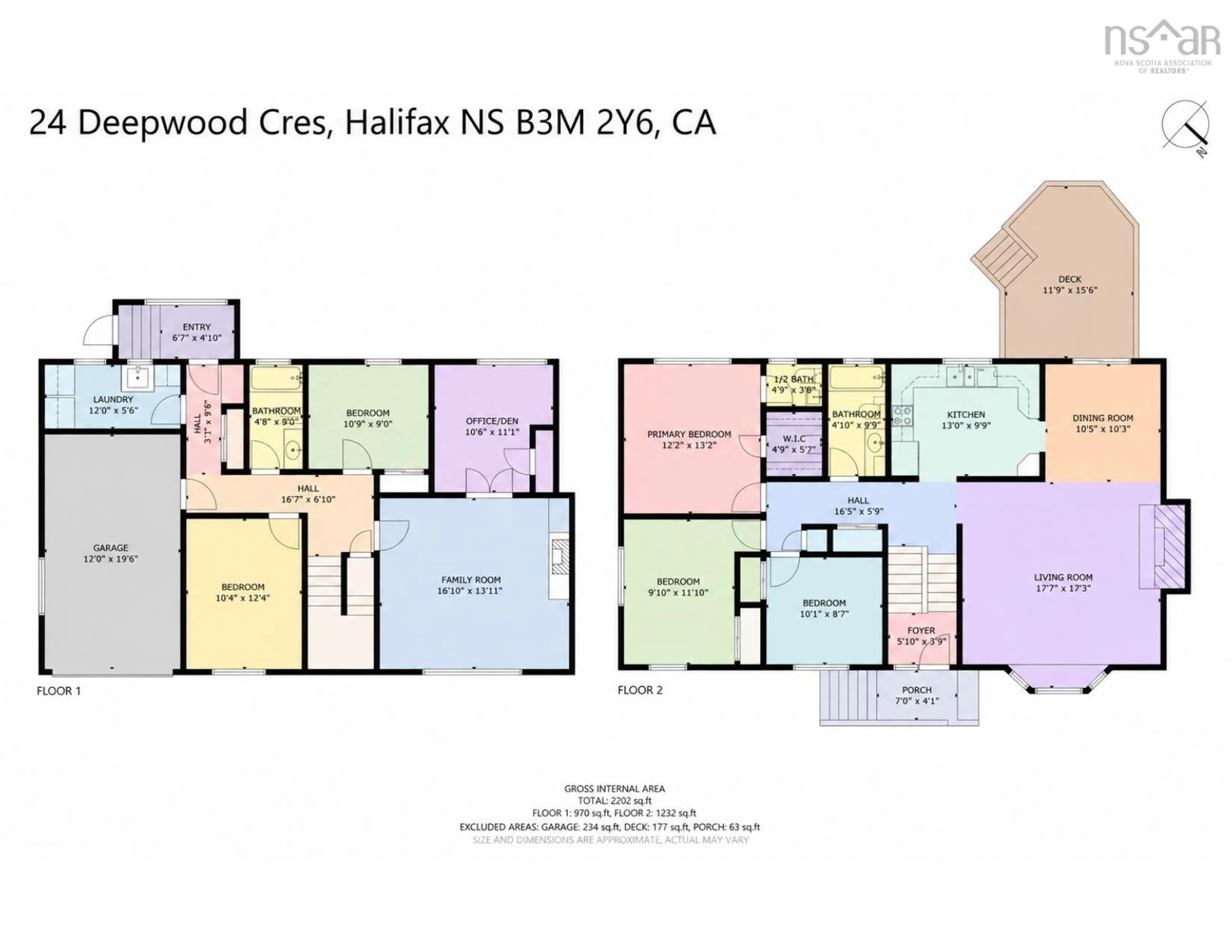 Floor plan for Deepwood     Clayton Park Cres #24, Clayton Park Nova Scotia B3M 2Y5