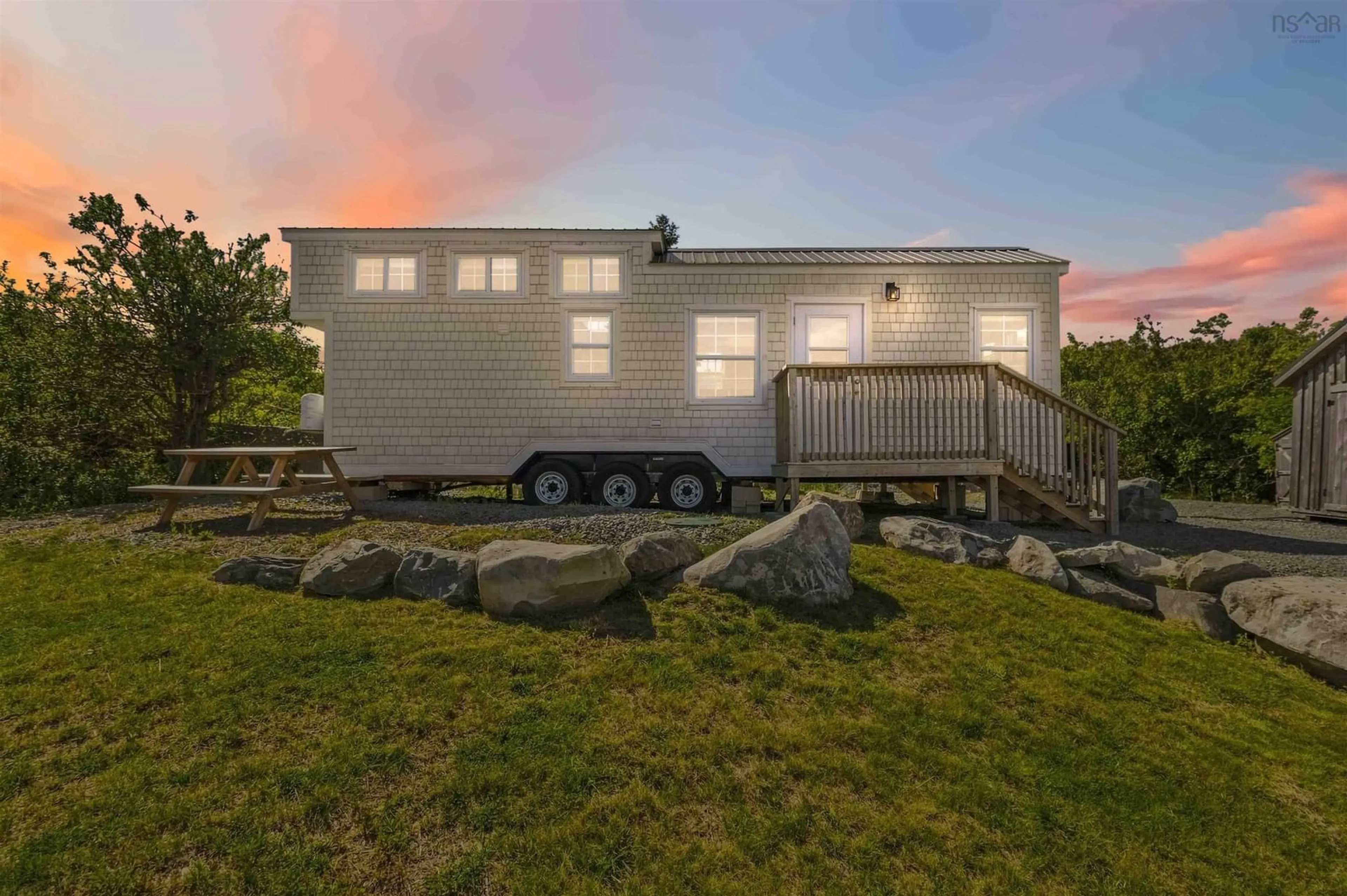 Home with vinyl exterior material, unknown for 856 Long Cove Rd, Port Medway Nova Scotia B0J 2T0