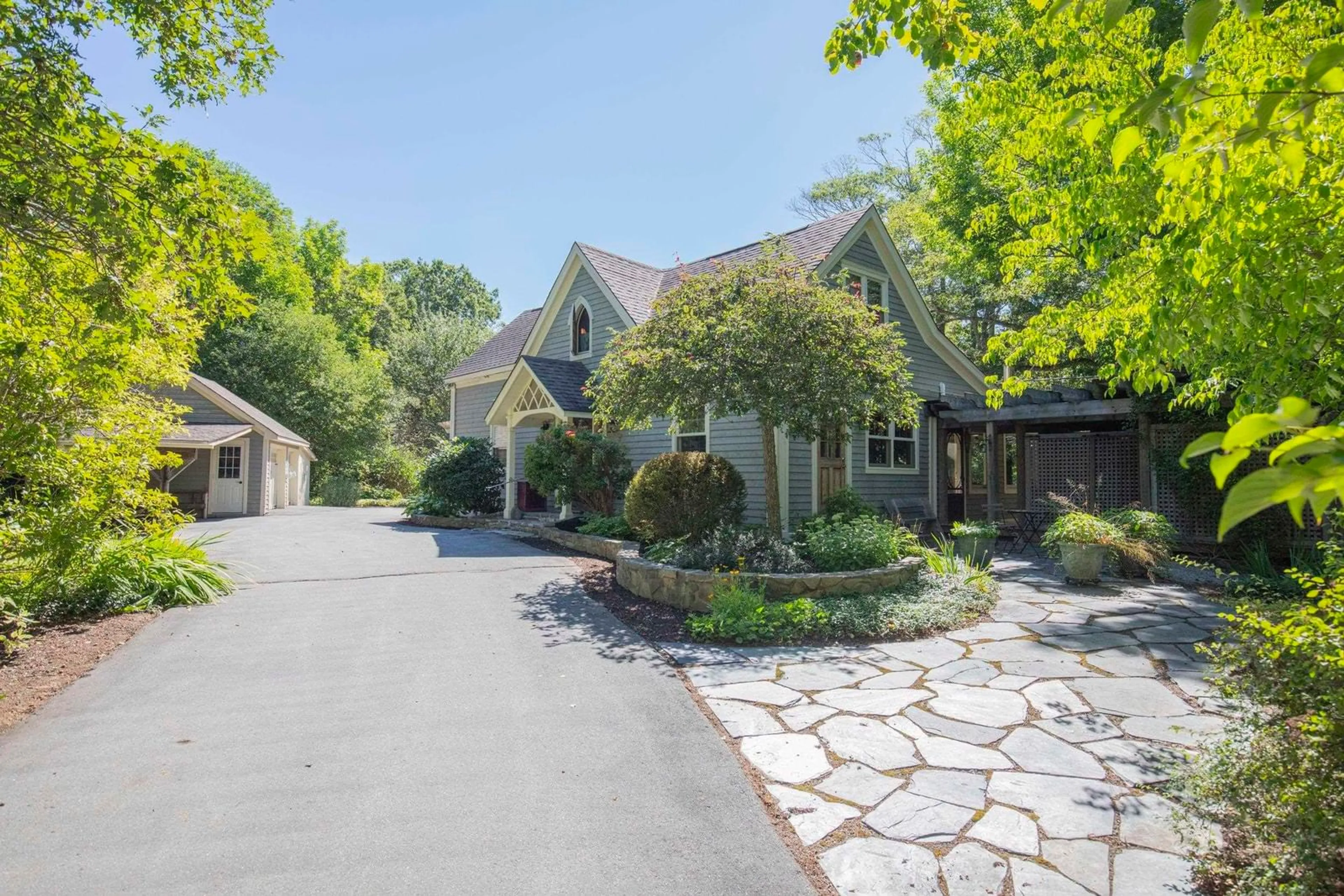 A pic from outside/outdoor area/front of a property/back of a property/a pic from drone, street for 26 Old Mill Rd, Pleasantville Nova Scotia B0R 1G0