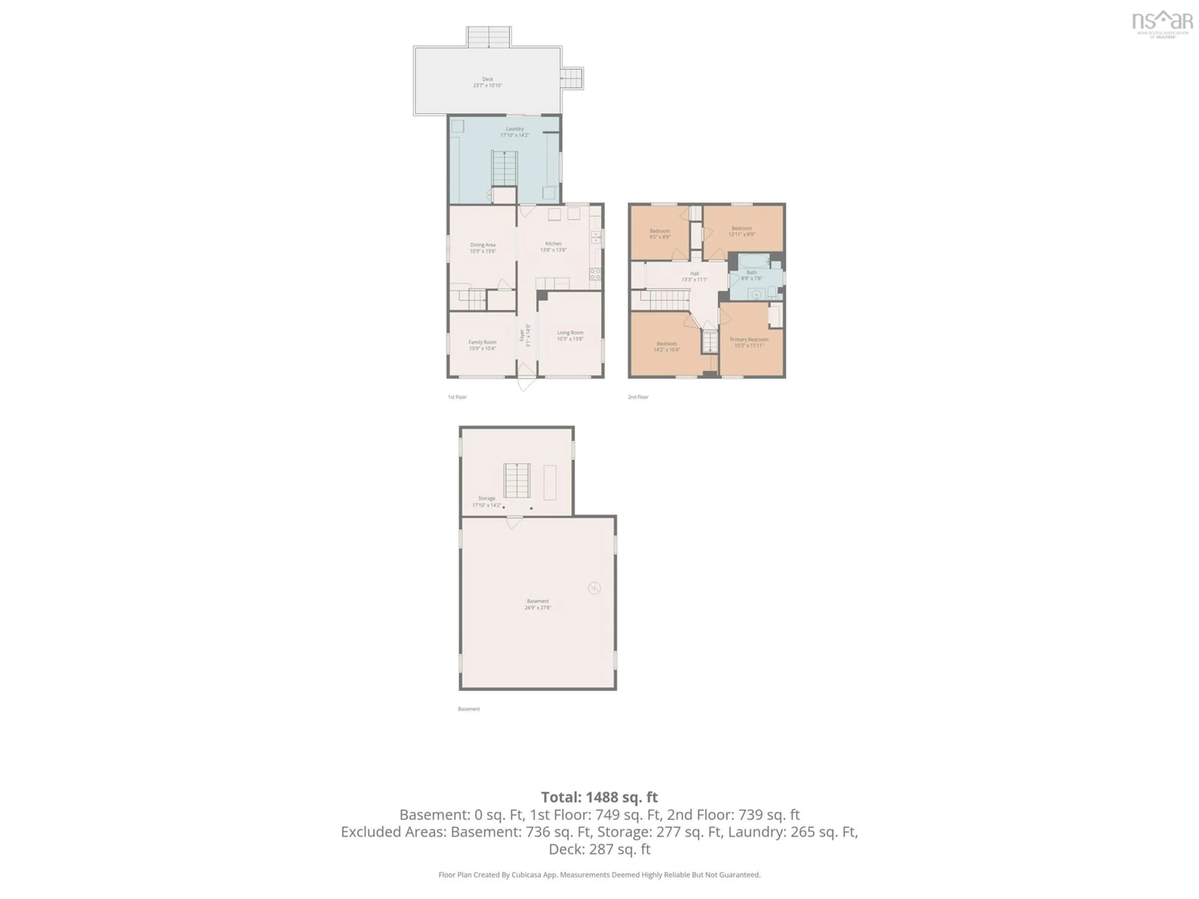 Floor plan for 4668 Highway 242, Maccan Nova Scotia B0L 1B0