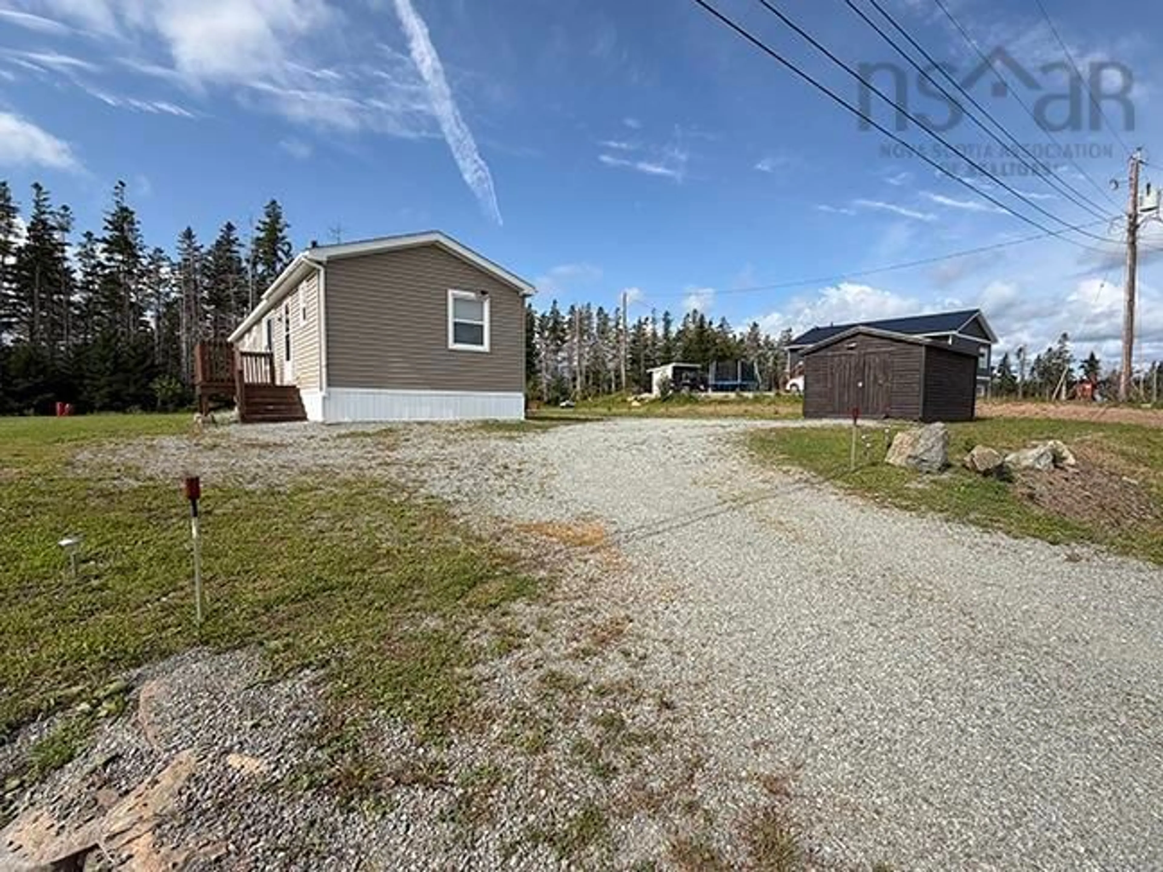 A pic from outside/outdoor area/front of a property/back of a property/a pic from drone, street for 41 Northside Dr #Lot #8, St. Peter's Nova Scotia B0E 3B0