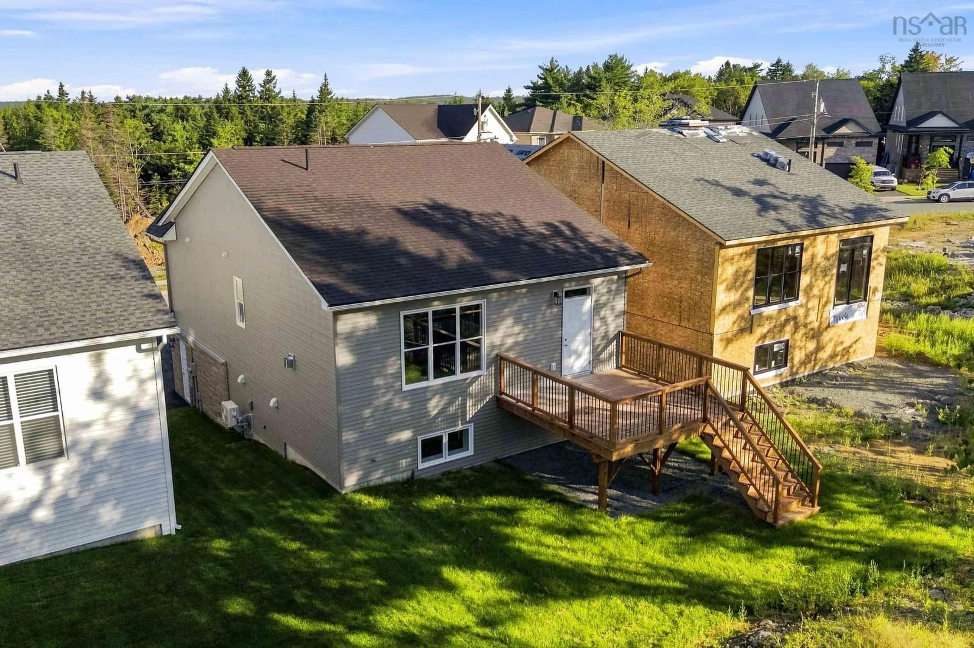 A pic from outside/outdoor area/front of a property/back of a property/a pic from drone, unknown for 73 Gardenia Way #GW-38, Dartmouth Nova Scotia B2X 0C7