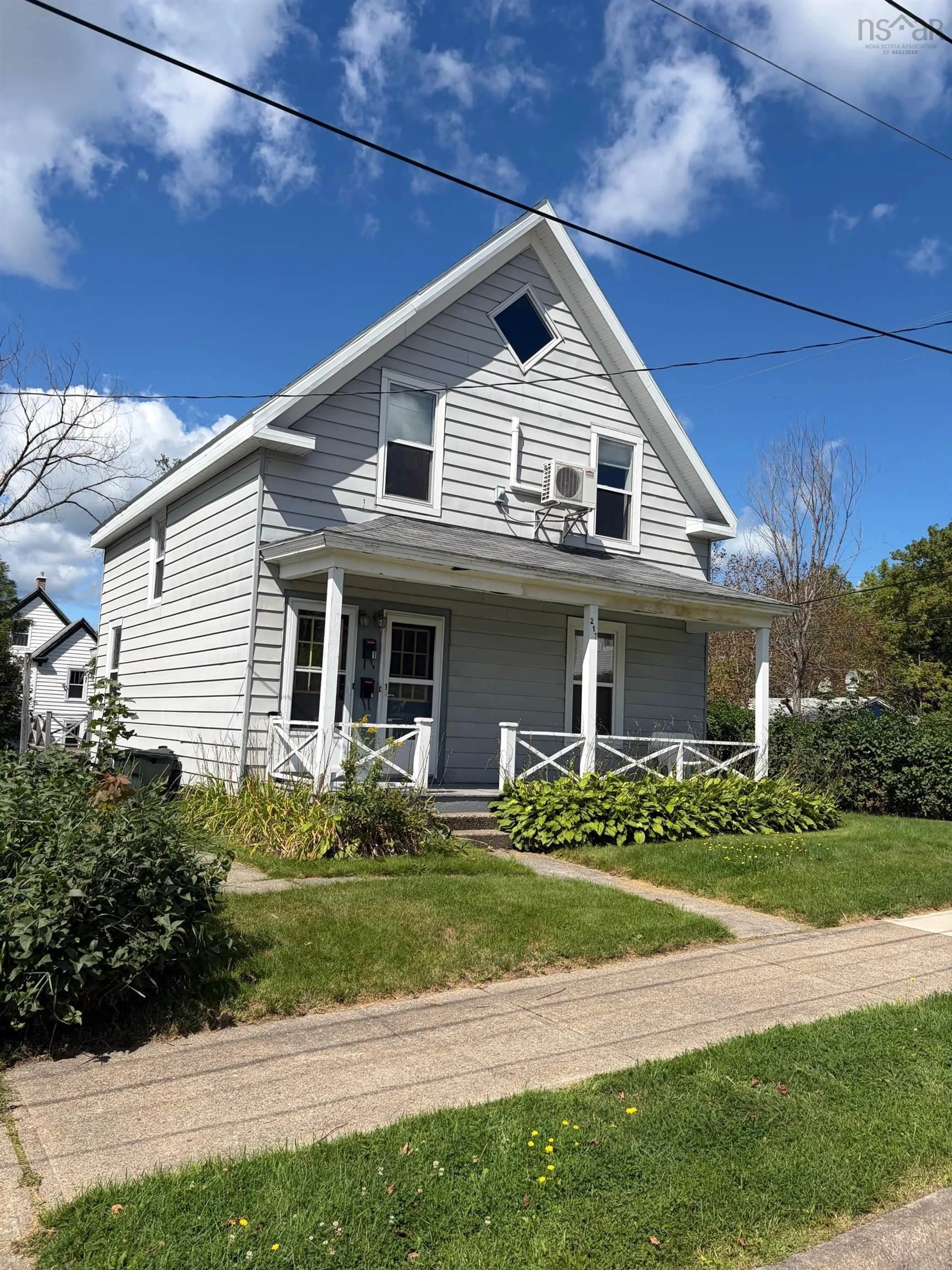 Home with vinyl exterior material, street for 217 Union St, Sydney Nova Scotia B1P 4Y2