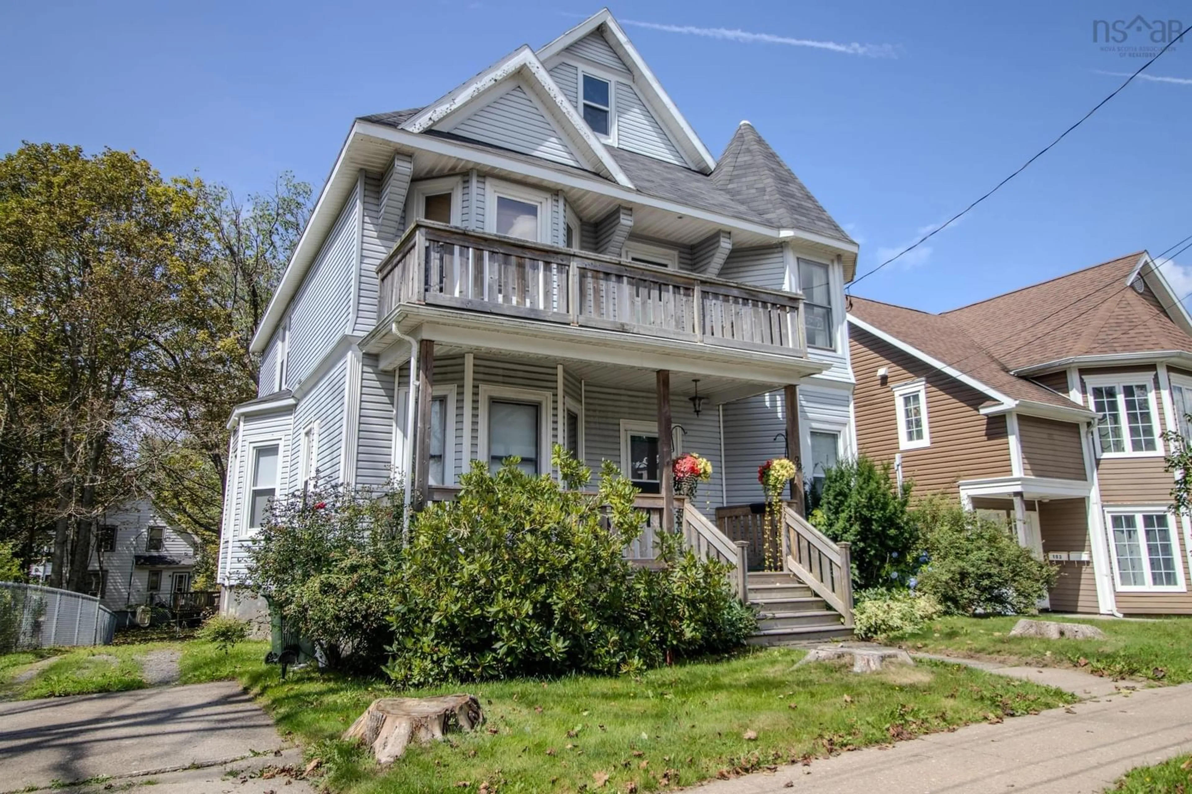 Home with vinyl exterior material, street for 99 Park St, Sydney Nova Scotia B1P 4W6