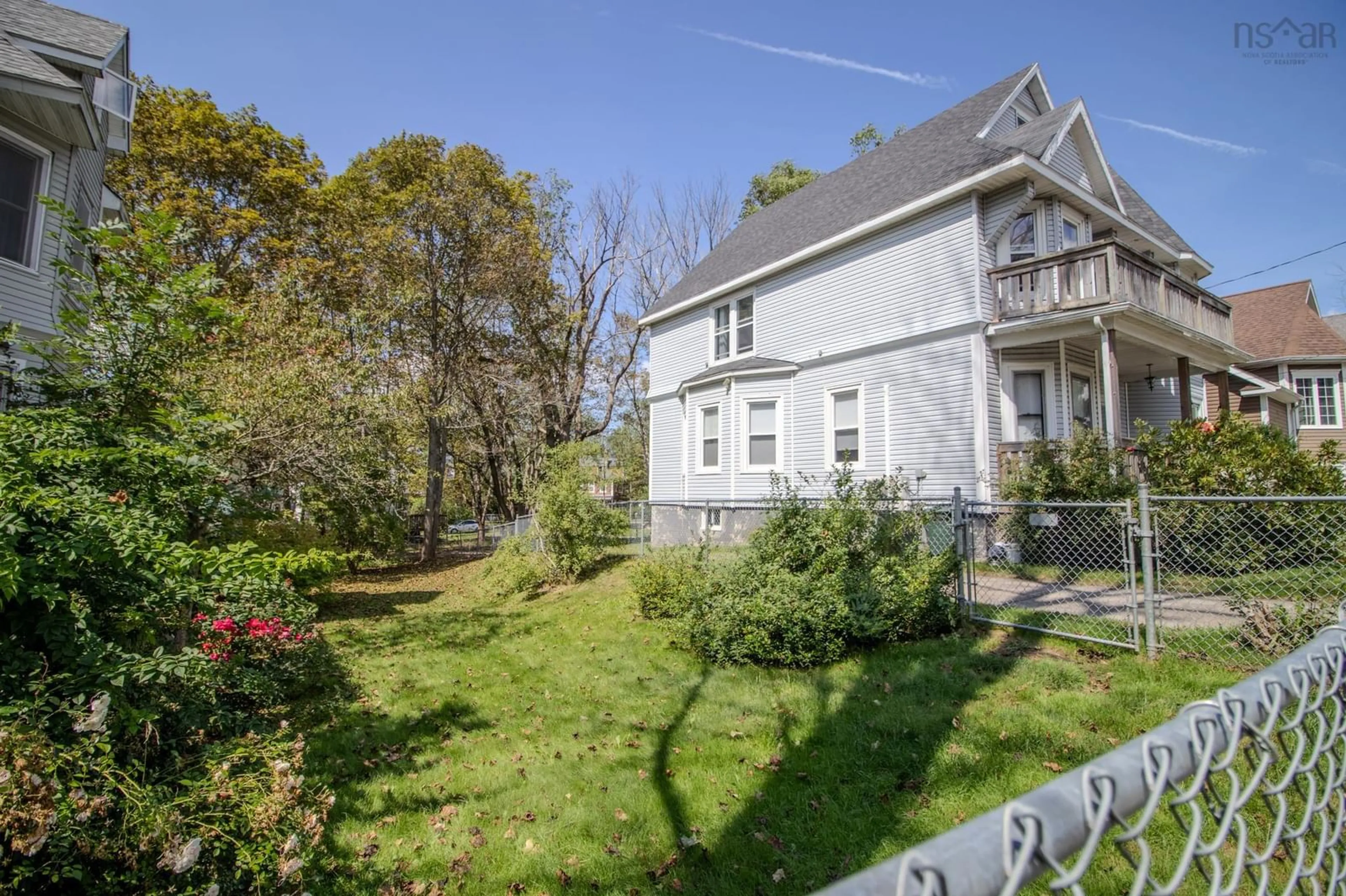 A pic from outside/outdoor area/front of a property/back of a property/a pic from drone, street for 99 Park St, Sydney Nova Scotia B1P 4W6