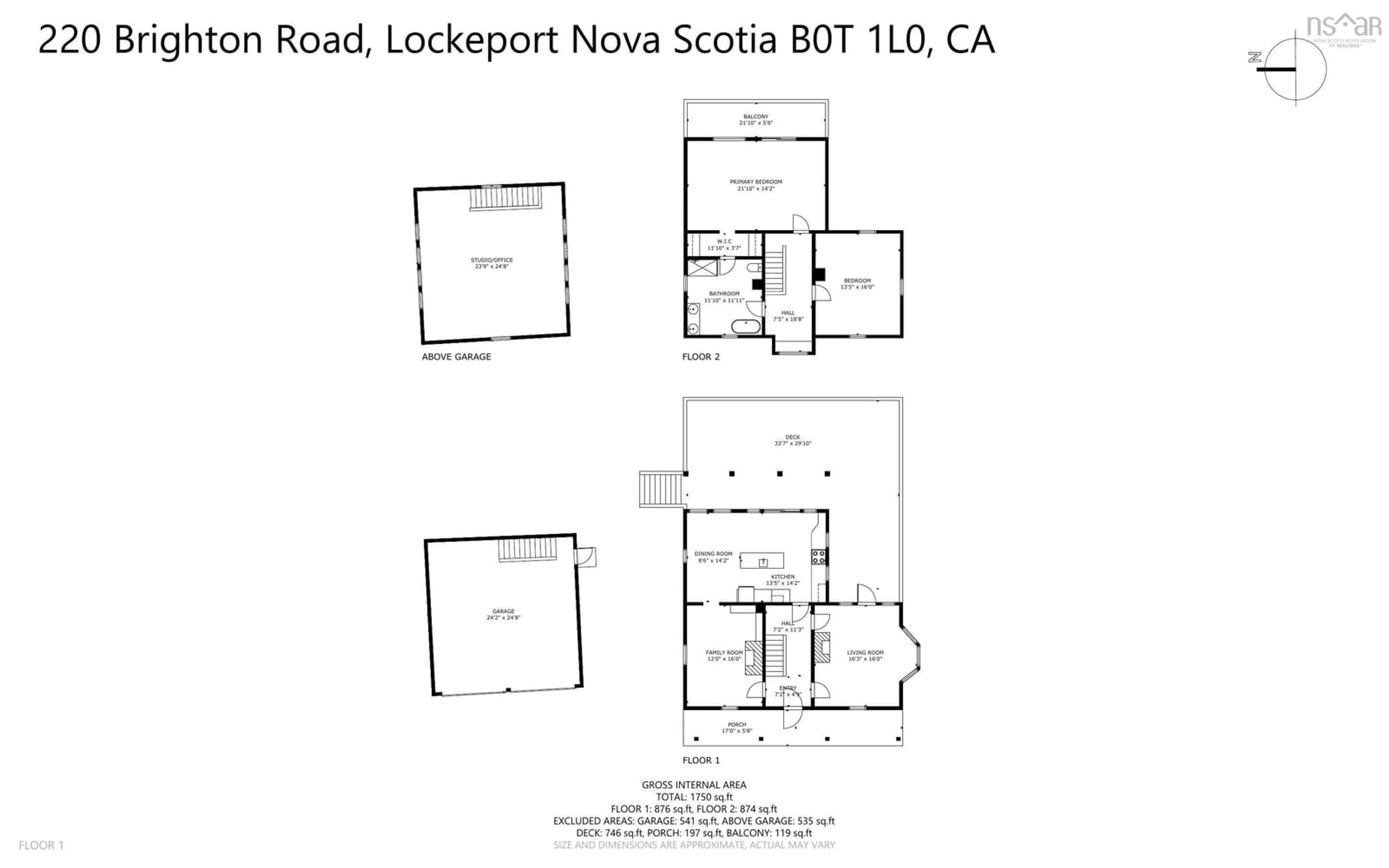 Floor plan for 220 Brighton Rd, Lockeport Nova Scotia B0T 1L0
