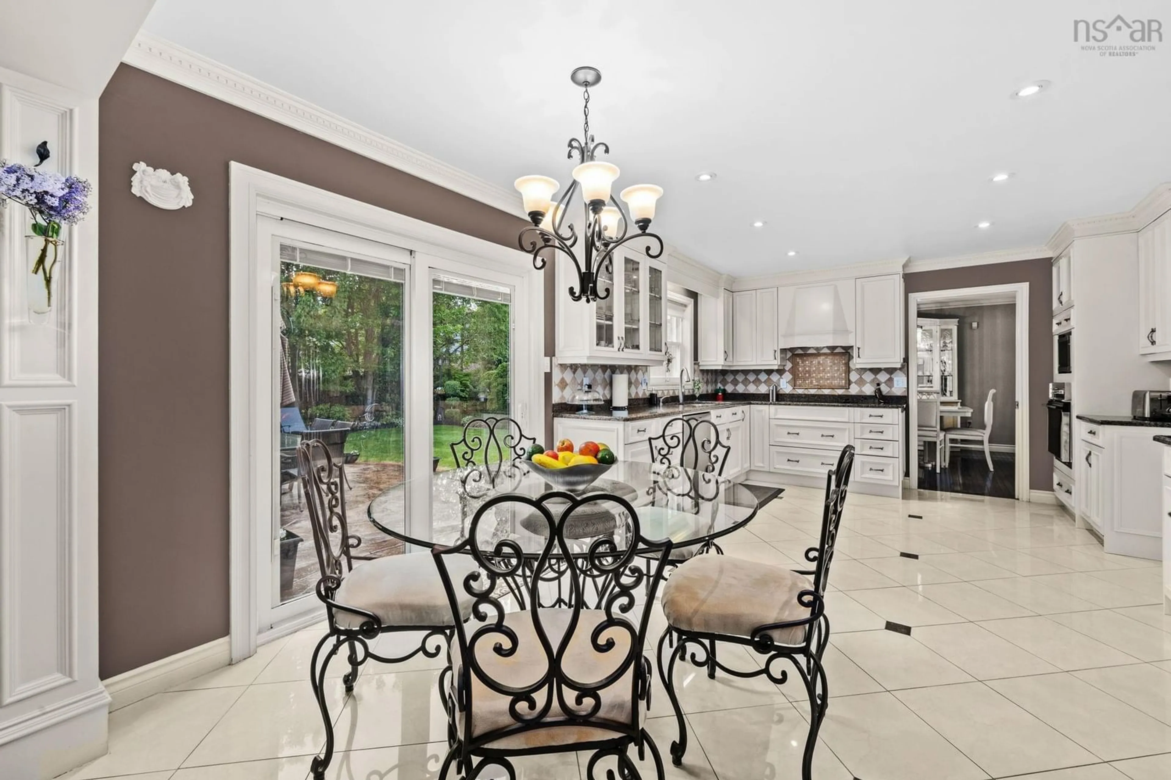 Open concept kitchen, ceramic/tile floor for 2 Wendover Close, Halifax Regional Municipality Nova Scotia B3M 4E8