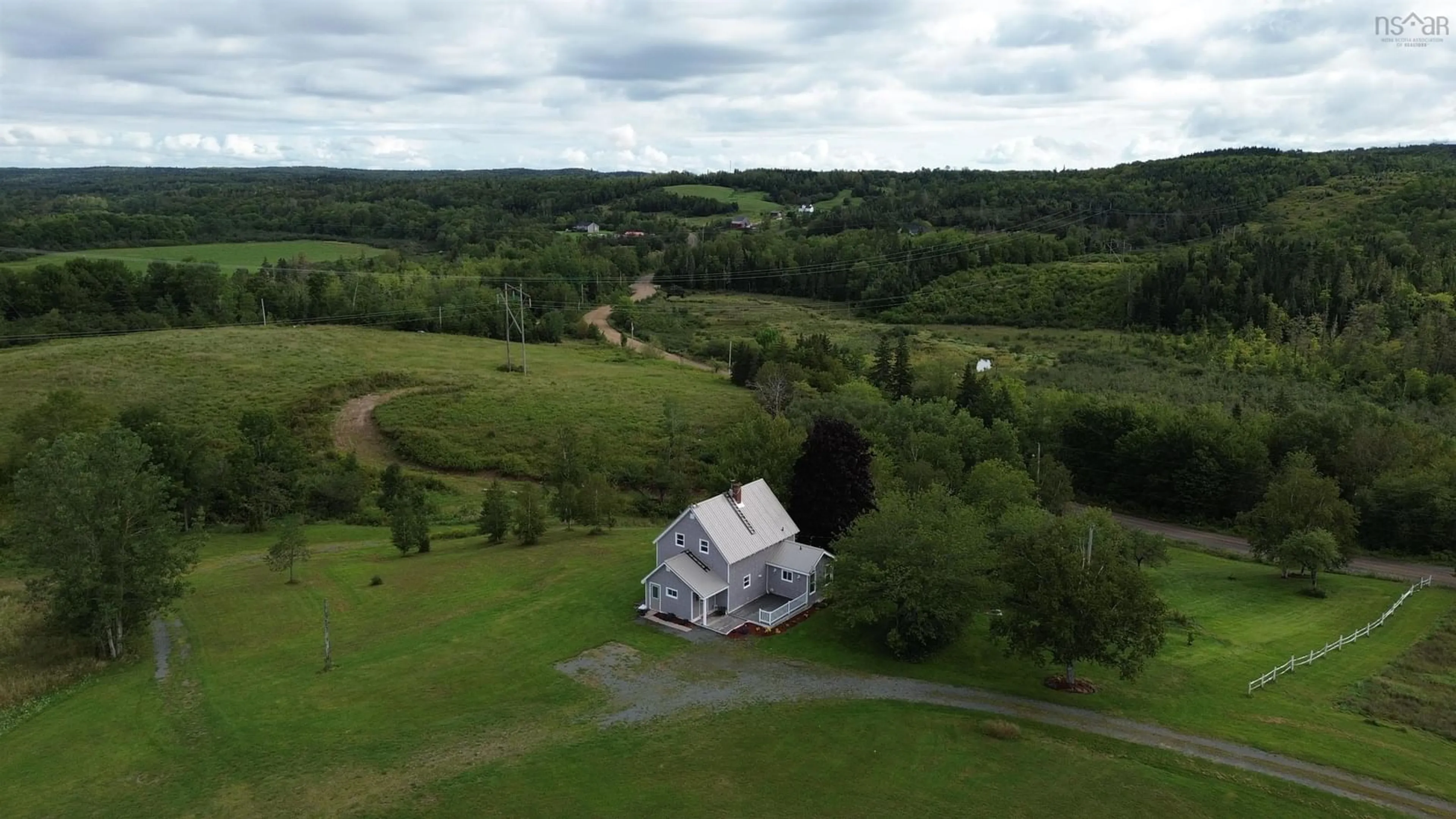 A pic from outside/outdoor area/front of a property/back of a property/a pic from drone, mountain view for 871 Ohio East Road, Antigonish Nova Scotia B2G 2K8