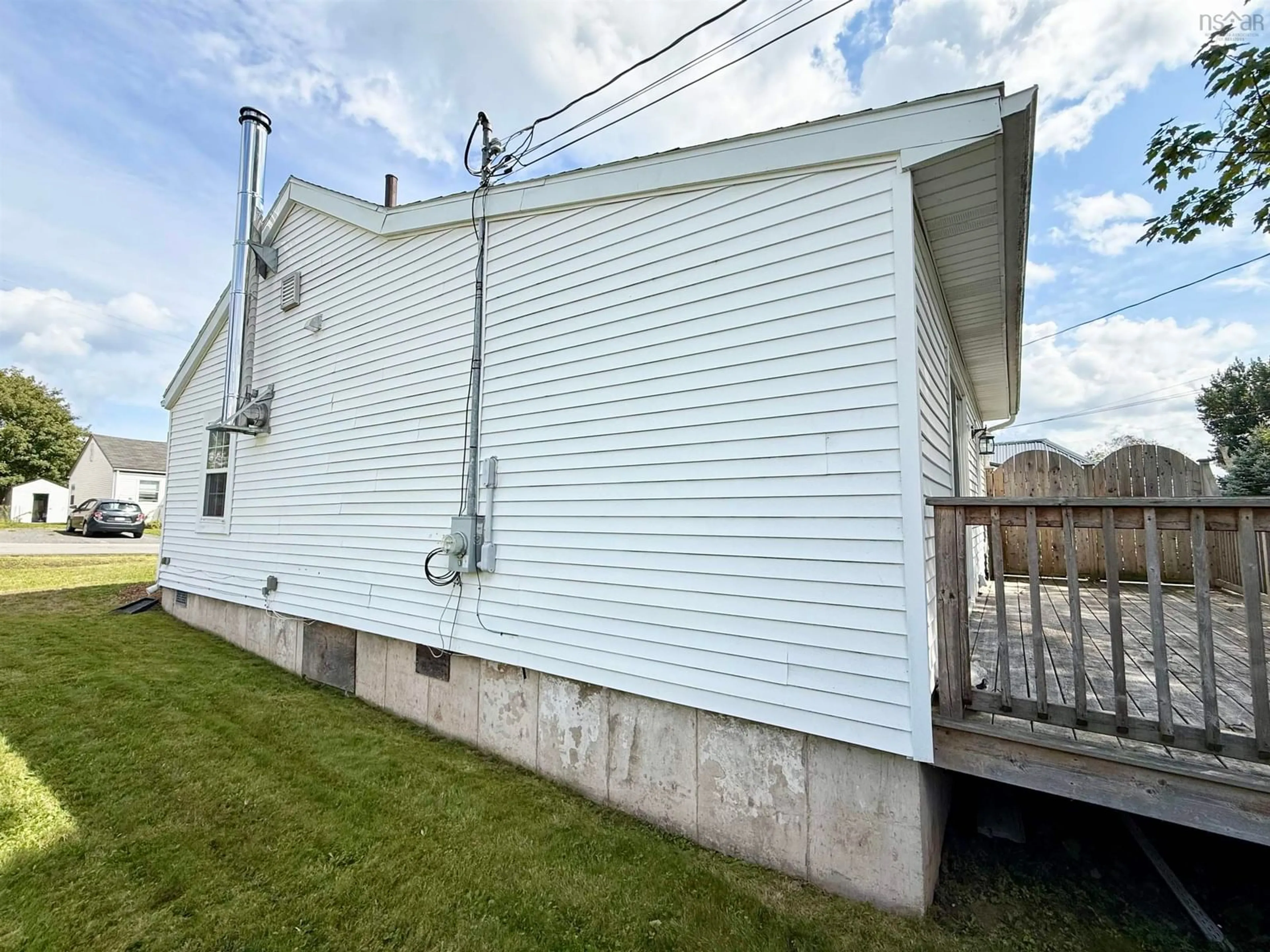 Home with vinyl exterior material, building for 57 Cedar St, Pictou Nova Scotia B0K 1H0