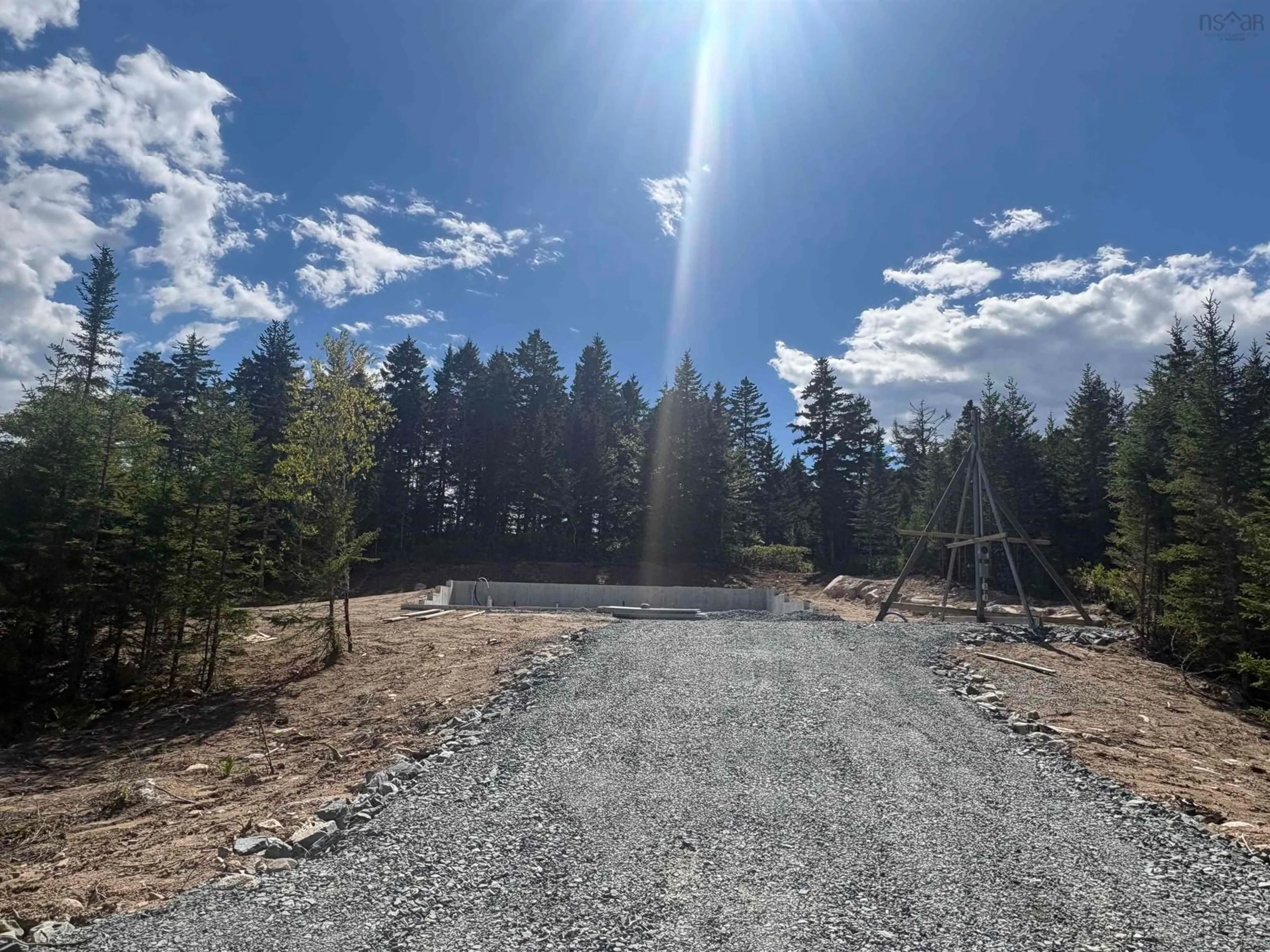 A pic from outside/outdoor area/front of a property/back of a property/a pic from drone, forest/trees view for 343 Masons Point Rd #Lot S-1, Head Of St. Margarets Bay Nova Scotia B3Z 1Z1
