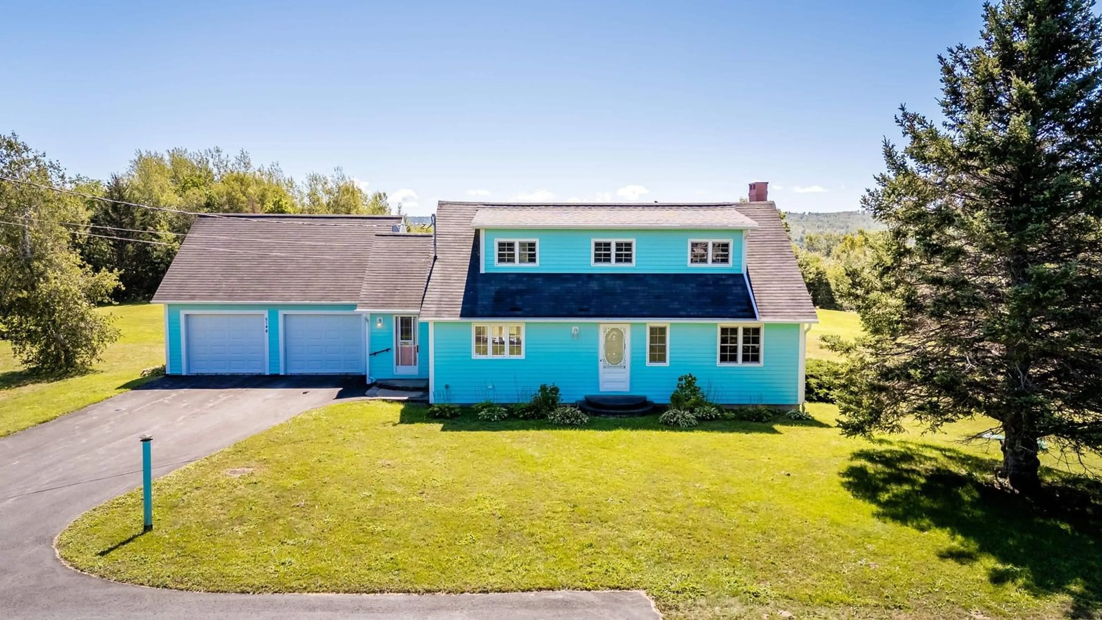 A pic from outside/outdoor area/front of a property/back of a property/a pic from drone, unknown for 5148 Highway 1, Granville Centre Nova Scotia B0S 1A0